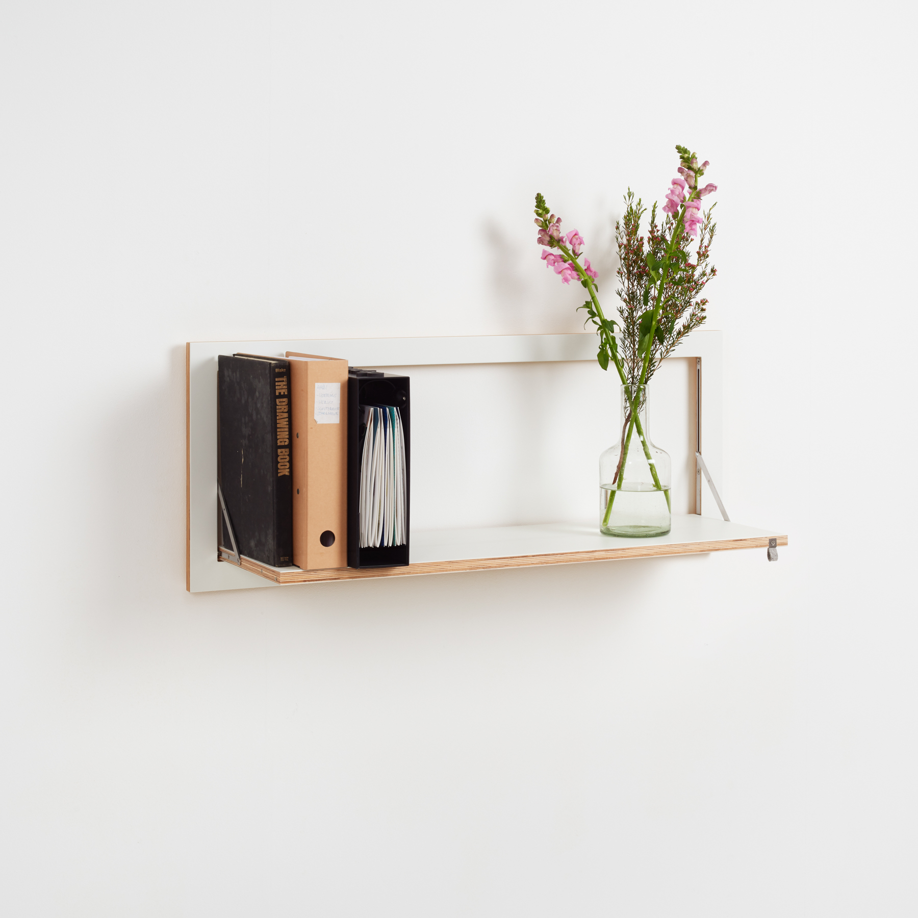 AMBIVALENZ // FLÄPPS - SHELF | 100X40-1 | WHITE