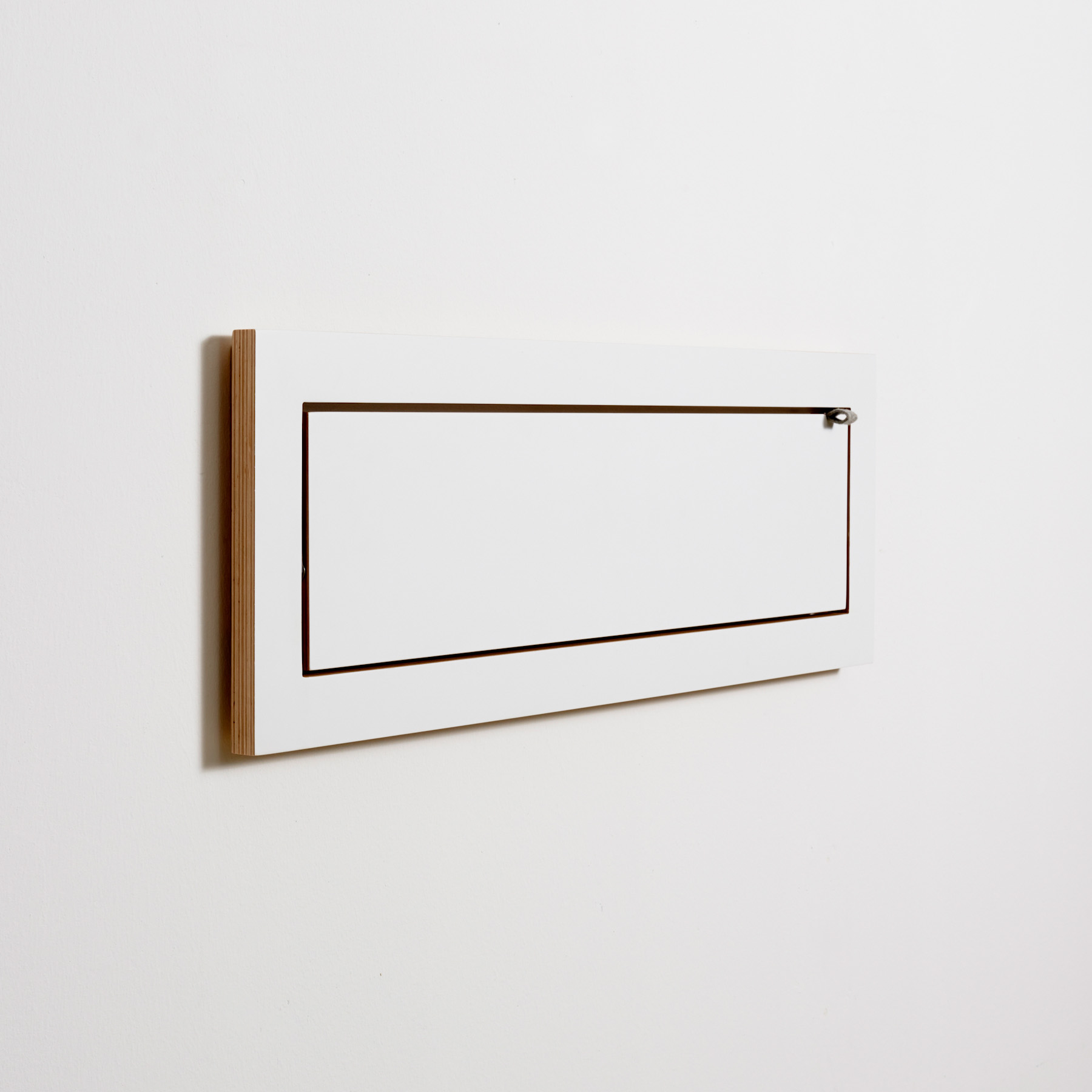 AMBIVALENZ // FLÄPPS - SHELF | 80X27-1 | WHITE