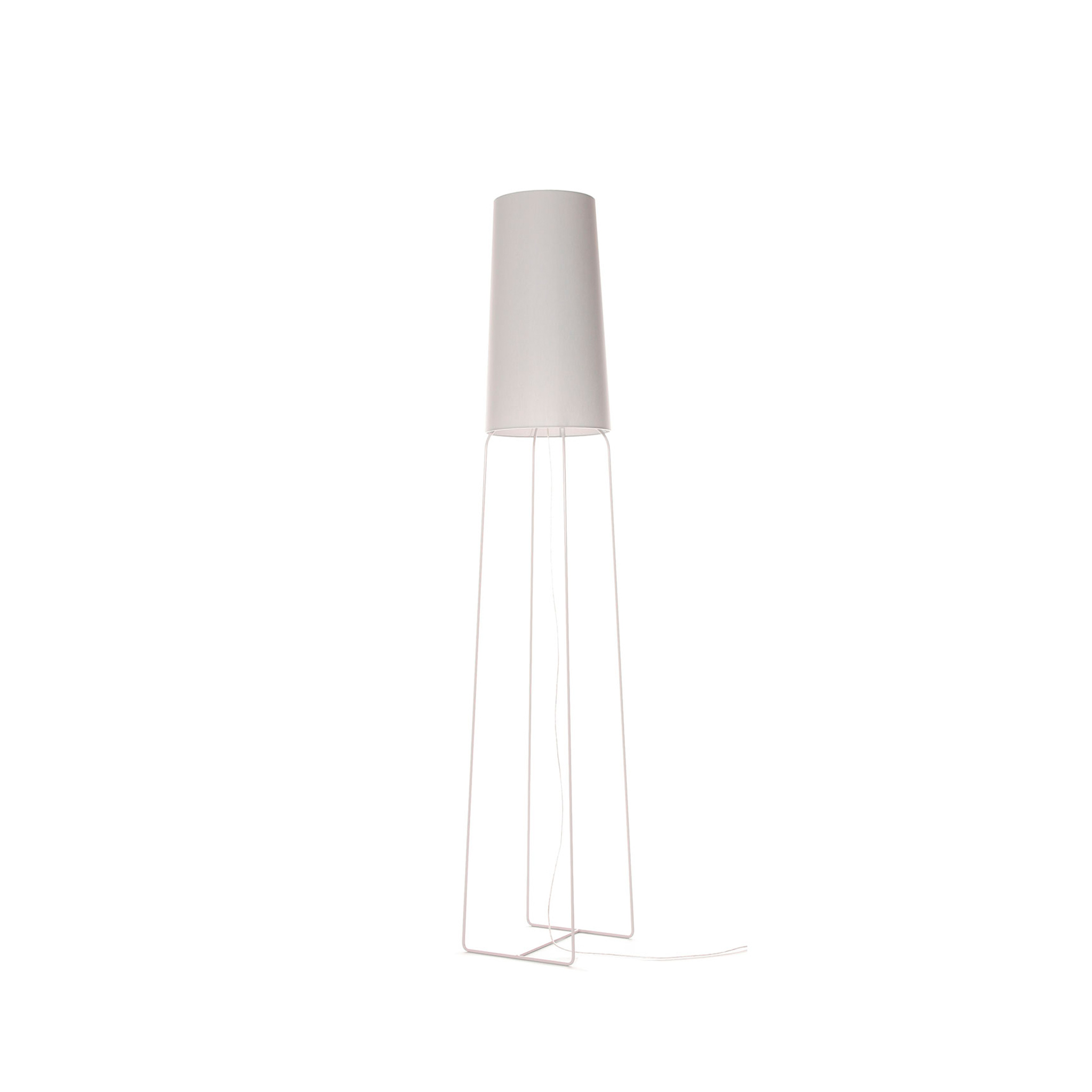 frauMaier // SlimSophie StDim - Floor Lamp, lightgrey, foot switch, with StDim