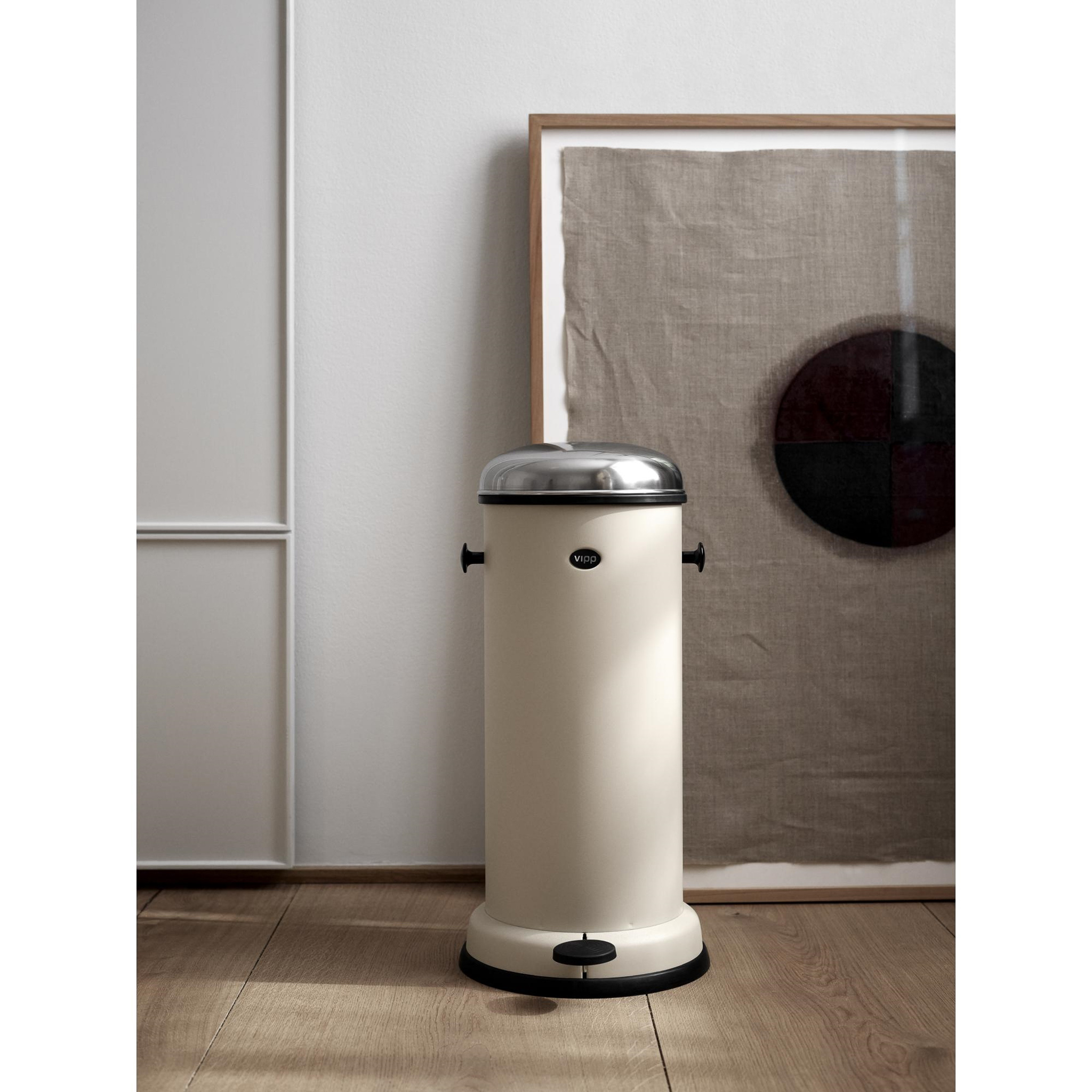 VIPP 16 // PEDAL BIN - TRETEIMER 18 L | BEIGE