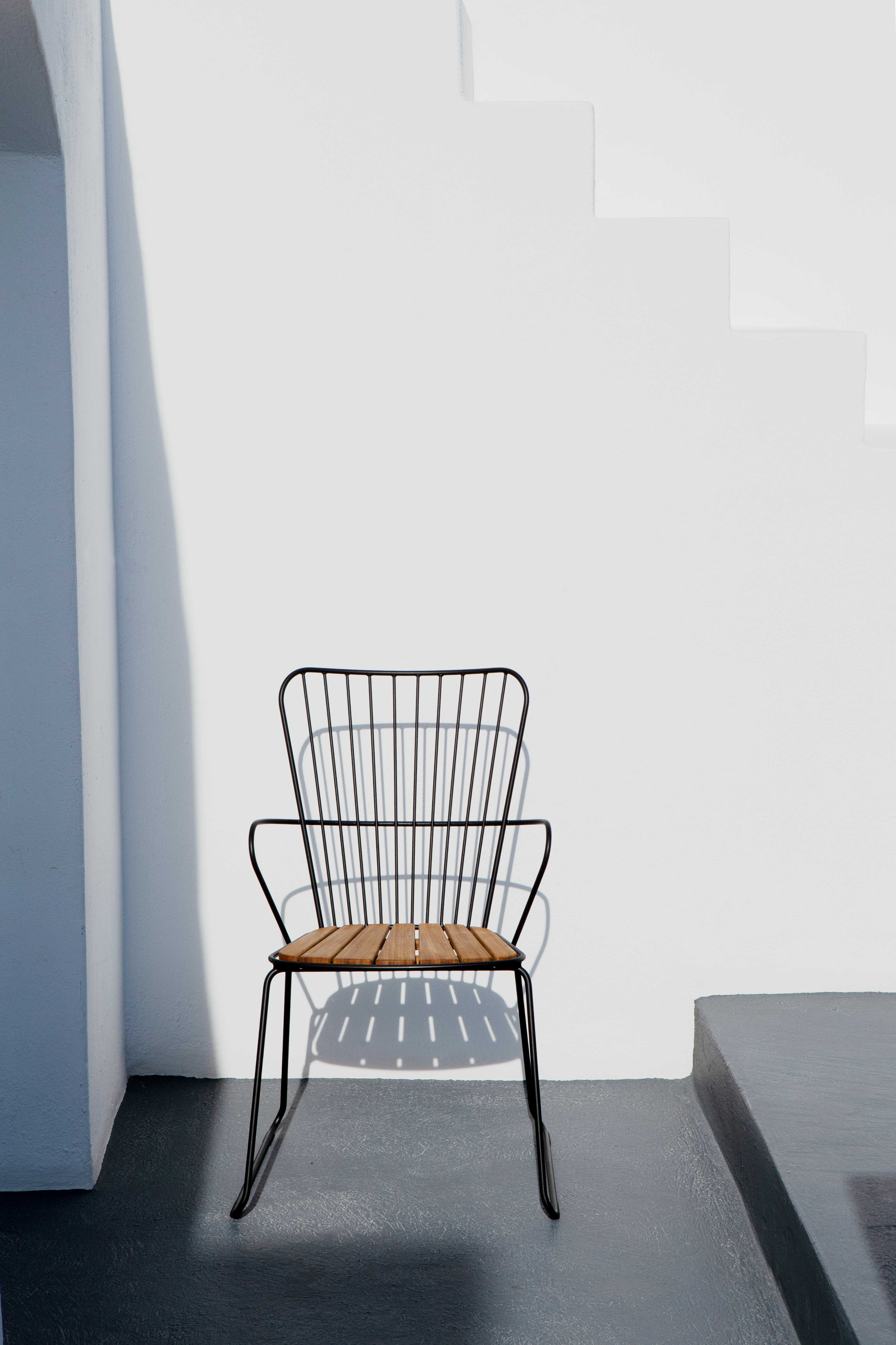 Houe // PAON Bar Chair - Color white, Black