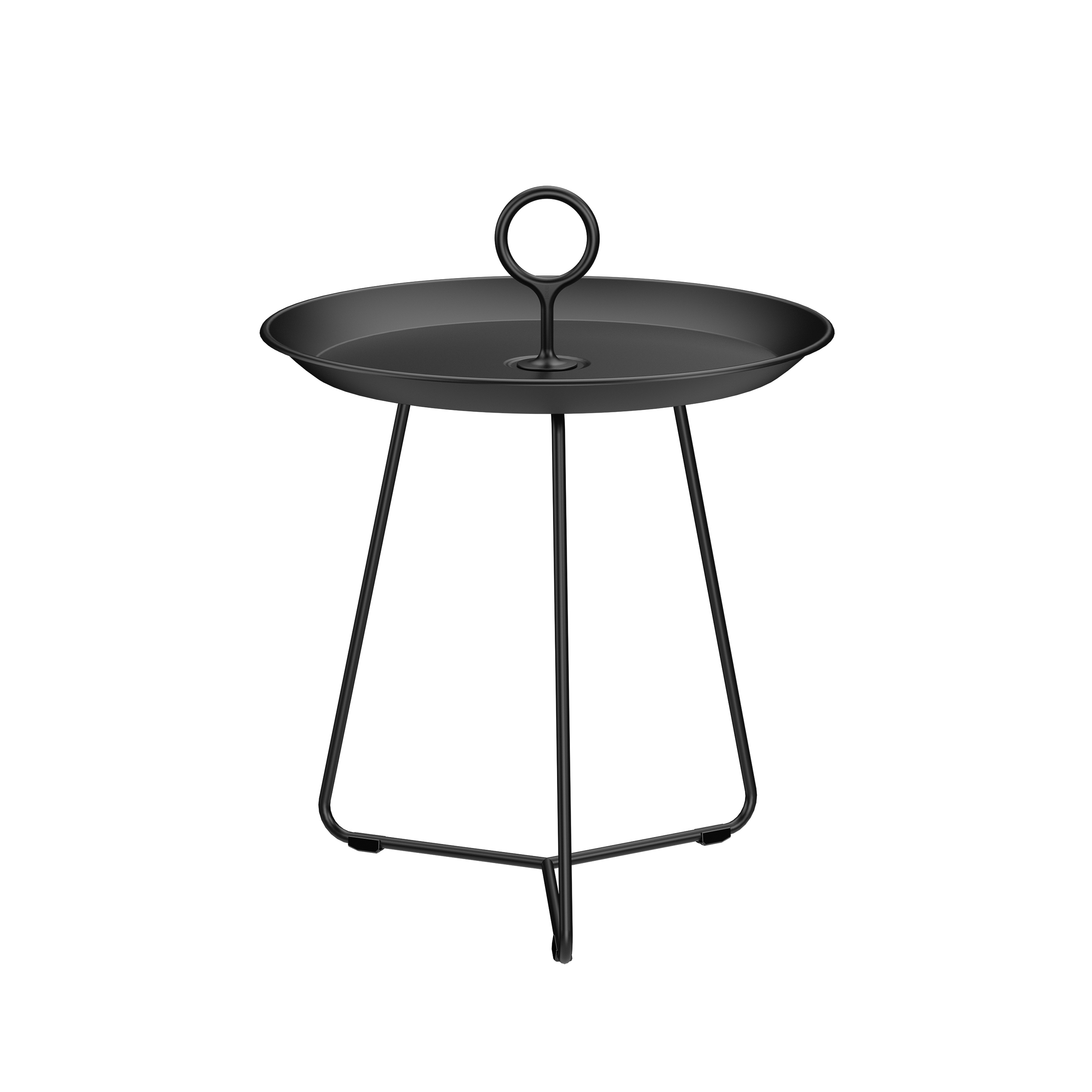 Houe // EYELET - Tray table, Ø45, Black