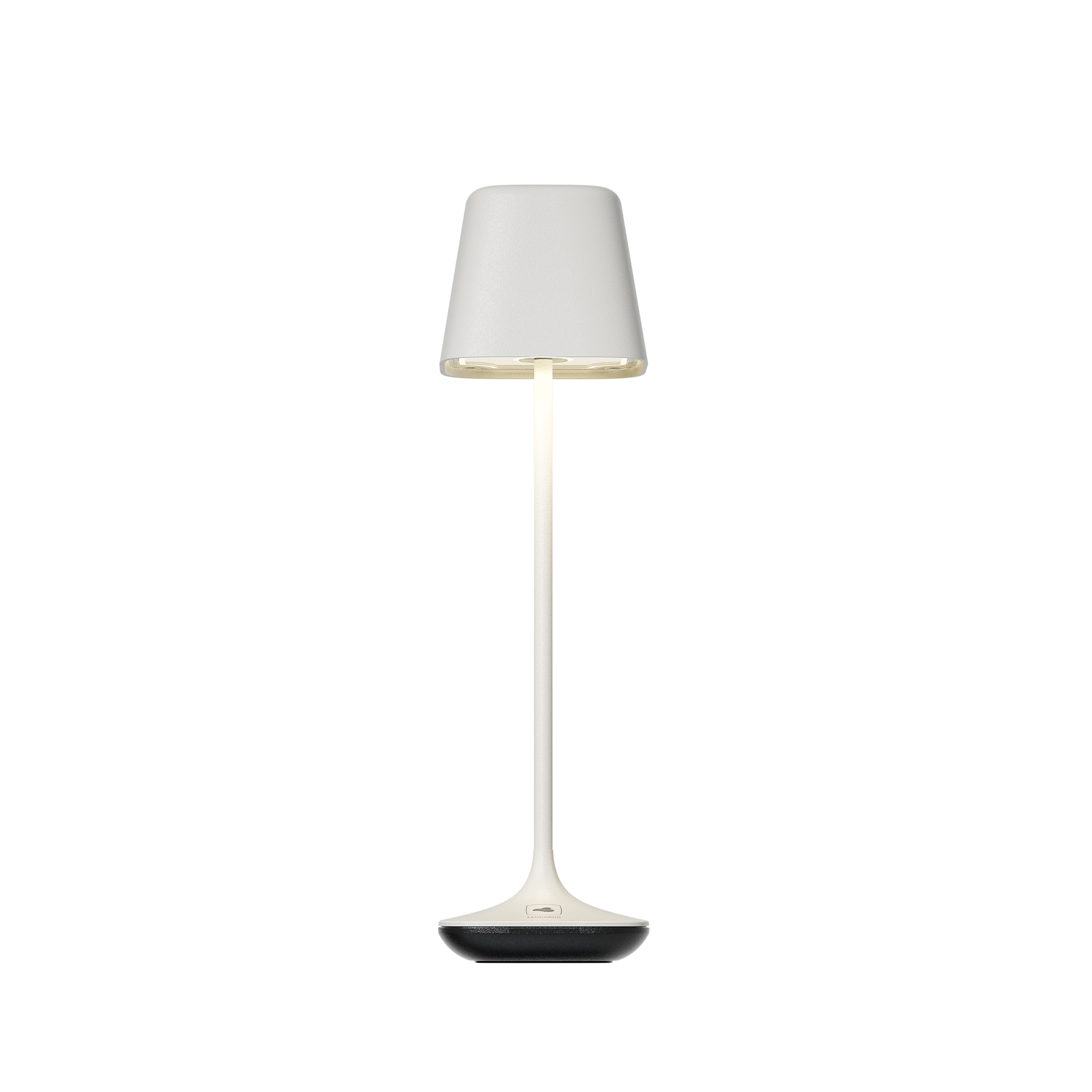 LEONARDO // CAPRI - BATTERY-POWERED TABLE LAMP | WHITE