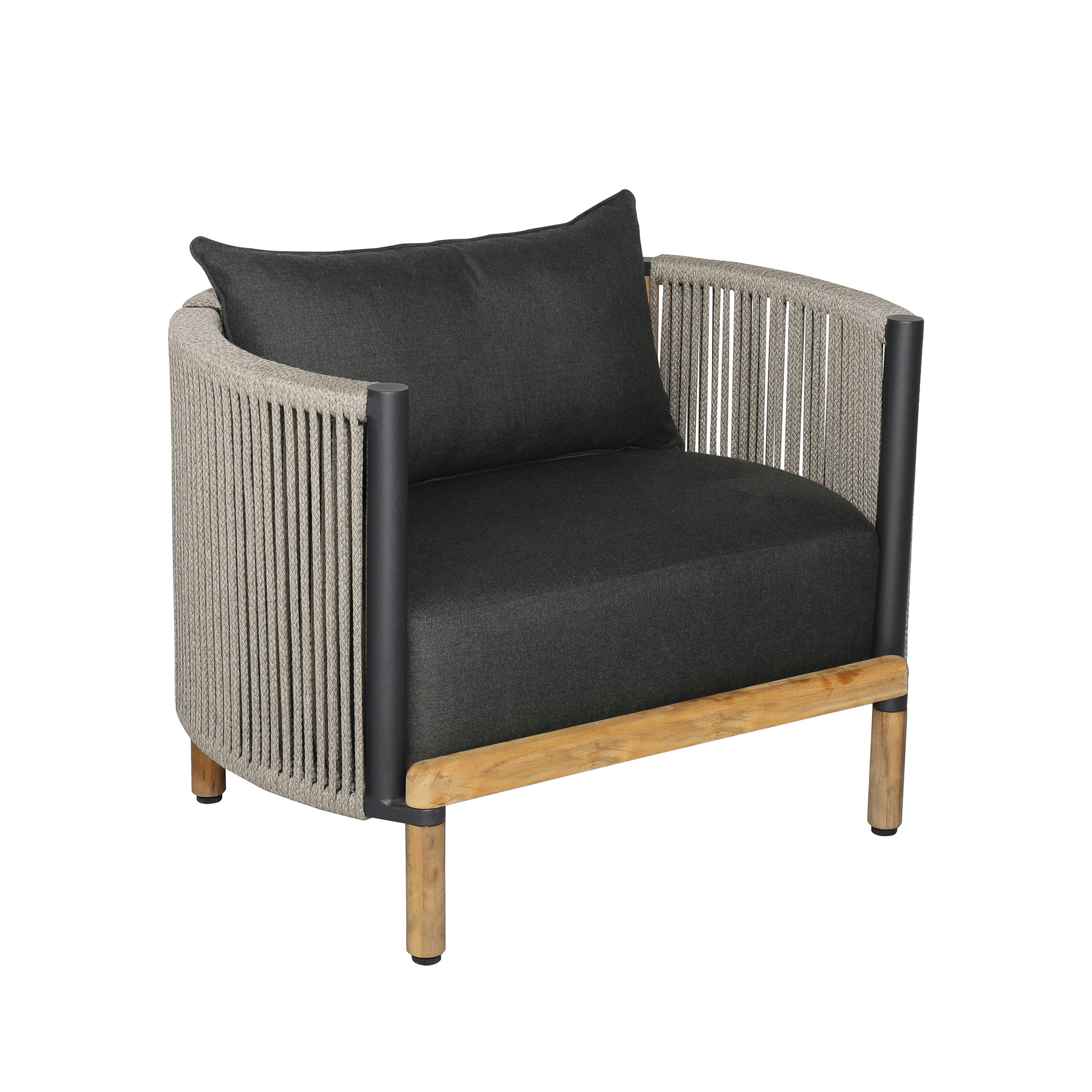 MINDO // MINDO 107 LOUNGE CHAIR - DARK GREY | RUß