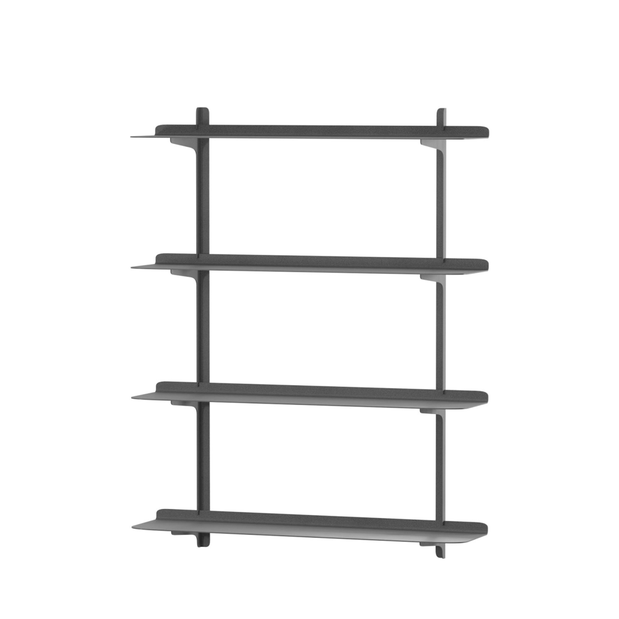 METALLBUDE // LINARA - WALL SHELF | BLACK | 4