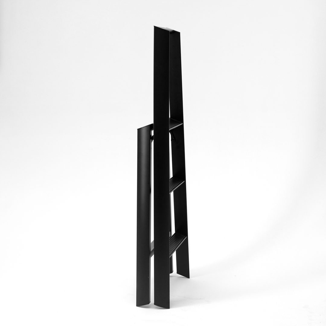 METAPHYS // LUCANO 3 STEP - STEP LADDER | 3-STEP | BLACK