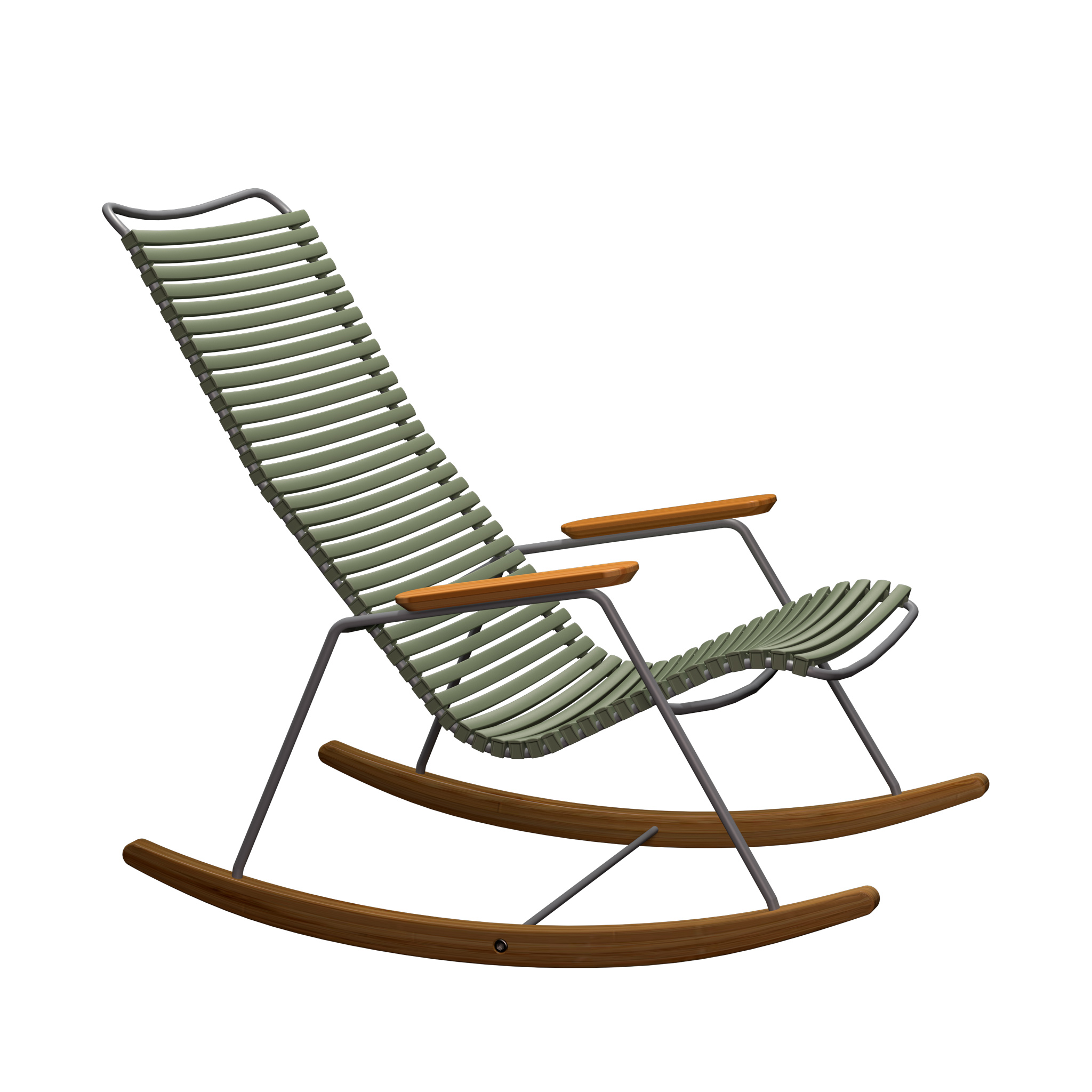 Houe // CLICK Rocking Chair - olive green