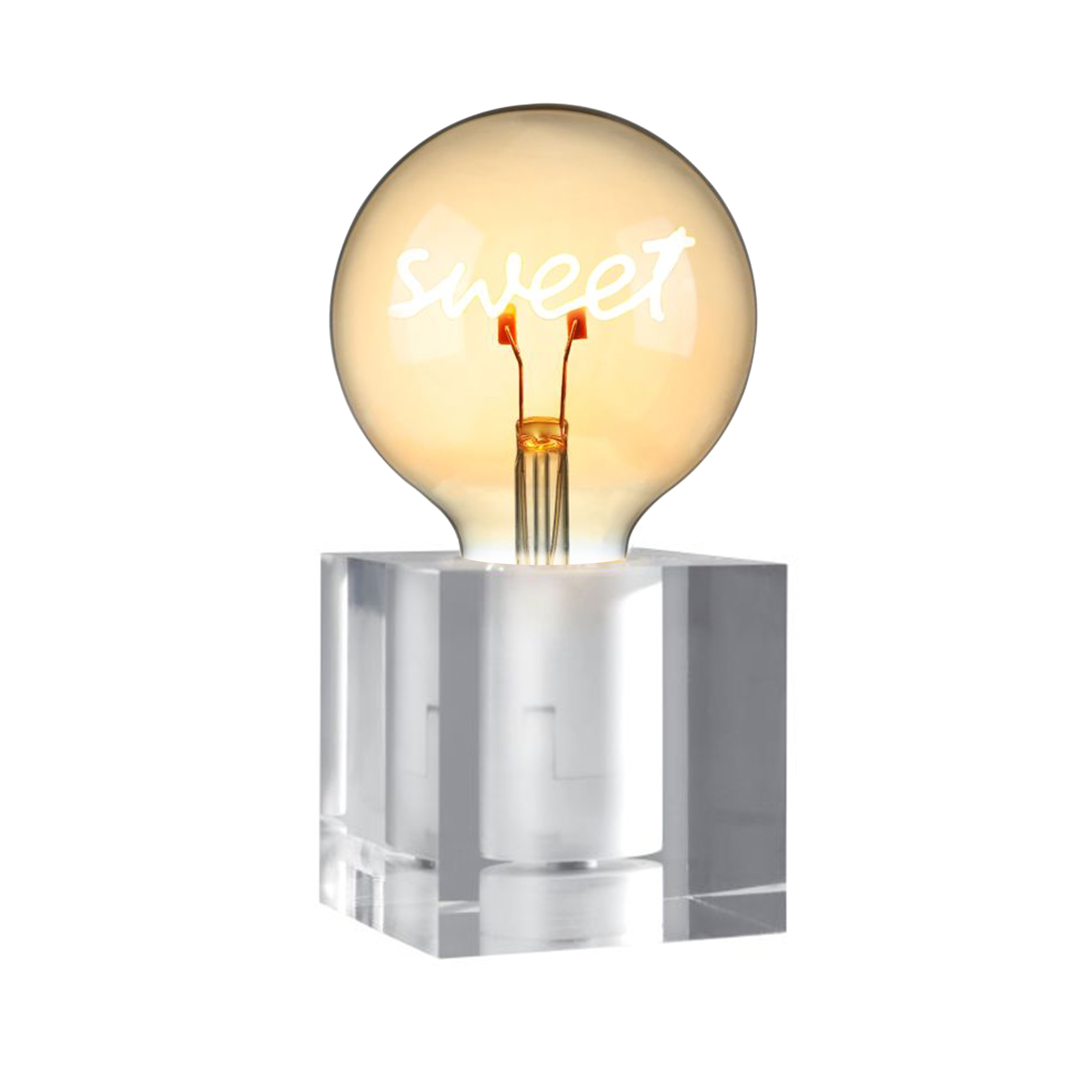 SOMPEX // CUBIC - TABLE LAMP CUBE | ACRYL | SWEET