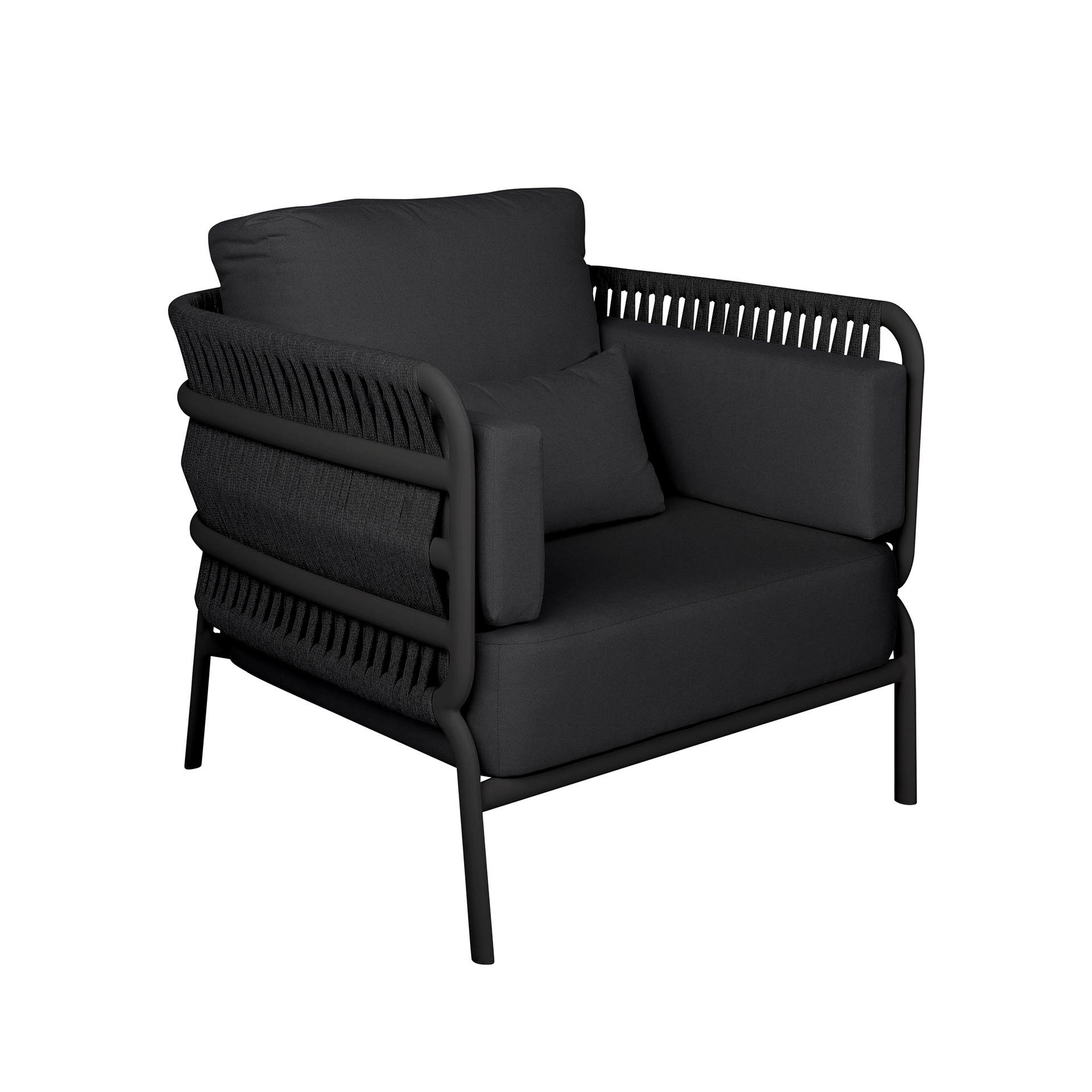 MINDO // MINDO 106 LOUNGE CHAIR | soot