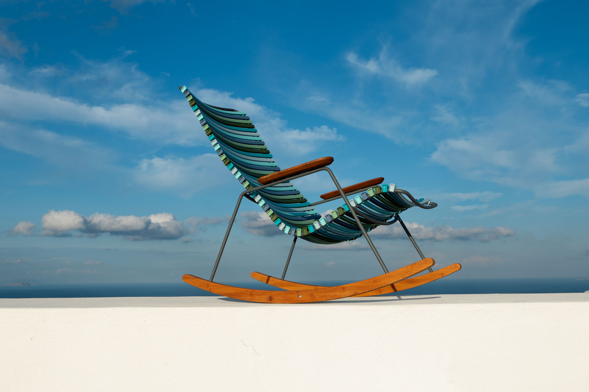 Houe // CLICK Rocking Chair - Outdoor Schaukelstuhl, Multi color 2