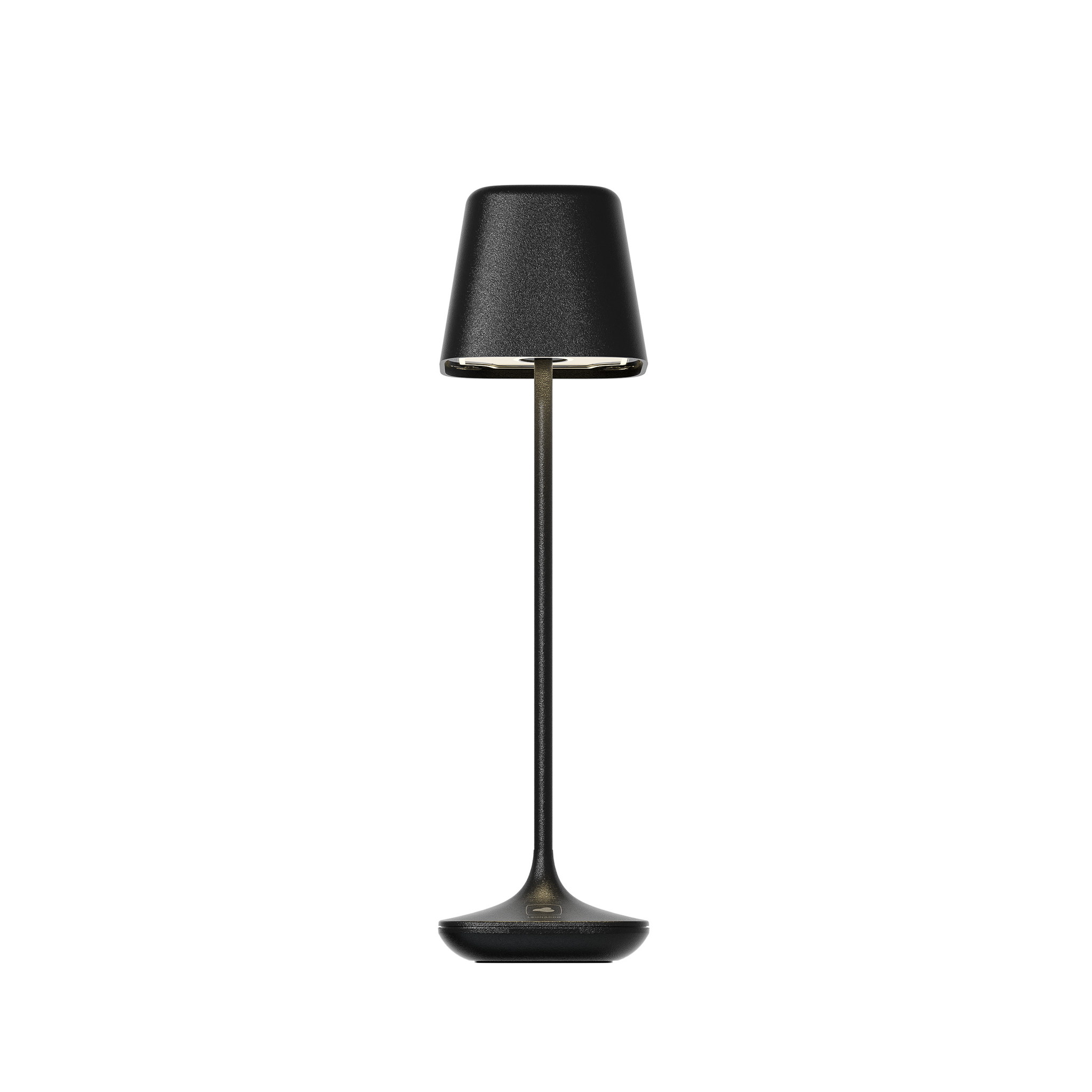 LEONARDO // CAPRI - BATTERY-POWERED TABLE LAMP | BLACK