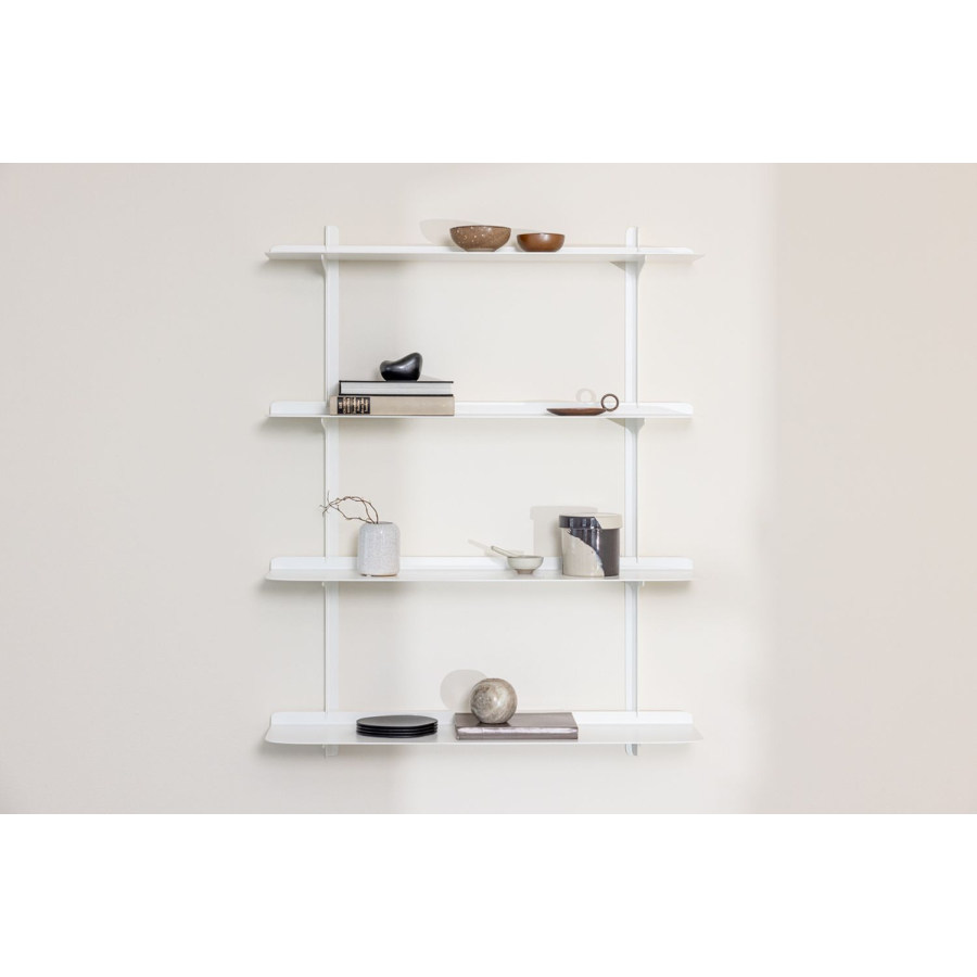 METALLBUDE // LINARA - WALL SHELF | WHITE | 4