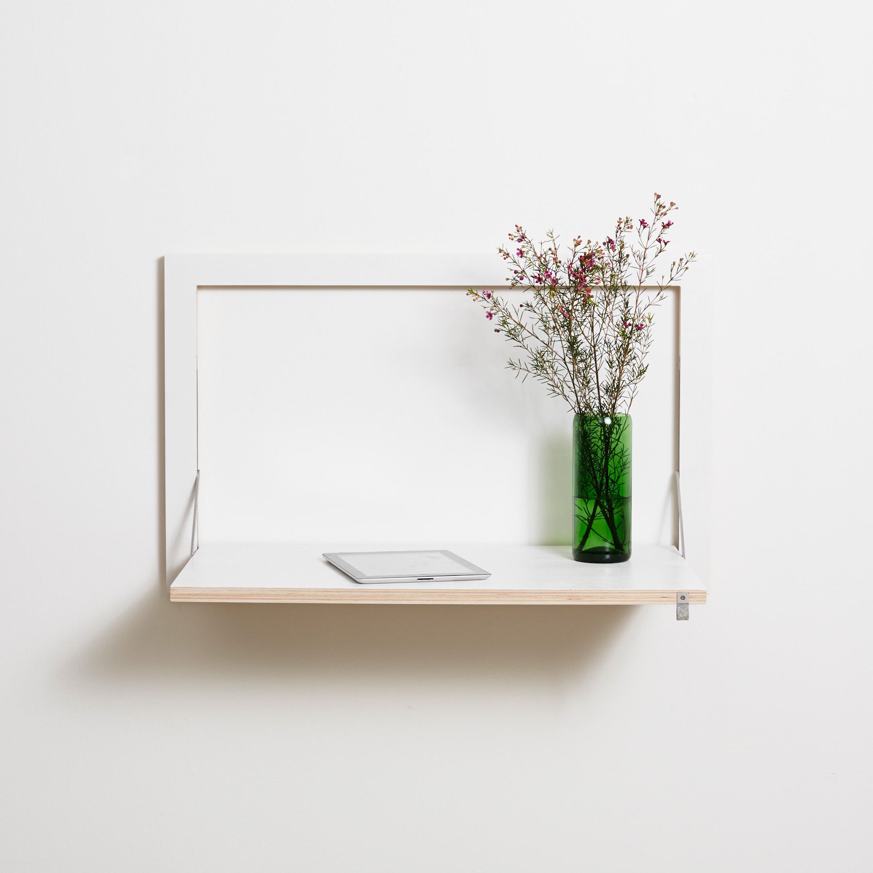 AMBIVALENZ // FLÄPPS - WALL DESK/SECRETARY | 80X50-1 | WHITE