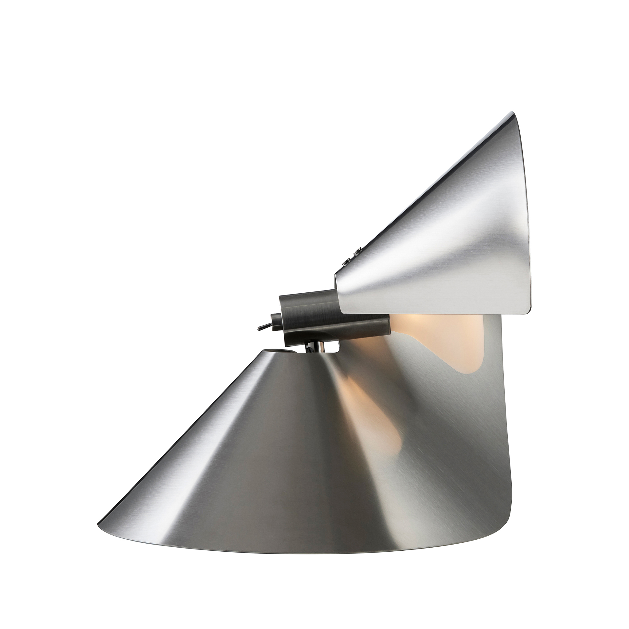 FRANDSEN // PEEL TABLE LAMP EU - BRUSHED STAINLESS STEEL