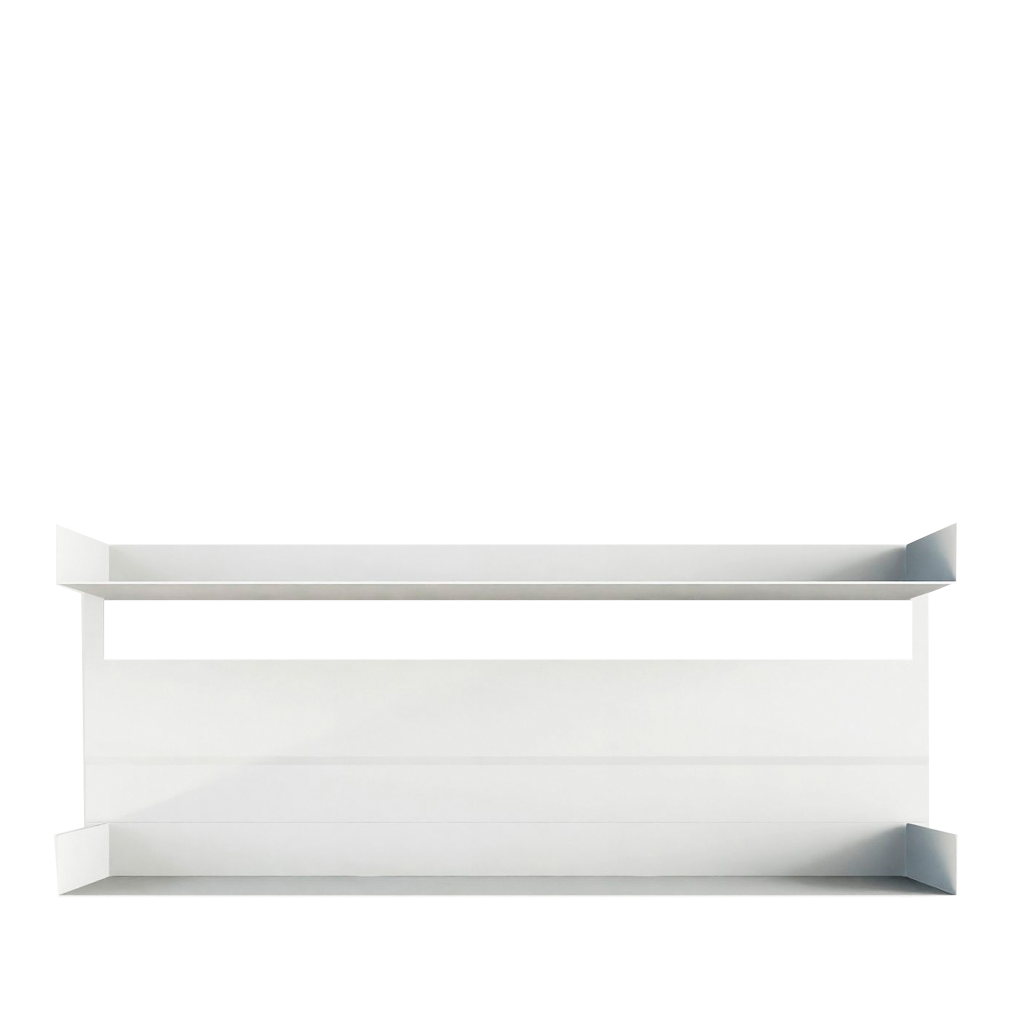 METALLBUDE // ARIS - WALL SHELF | WHITE - 2 SHELVES