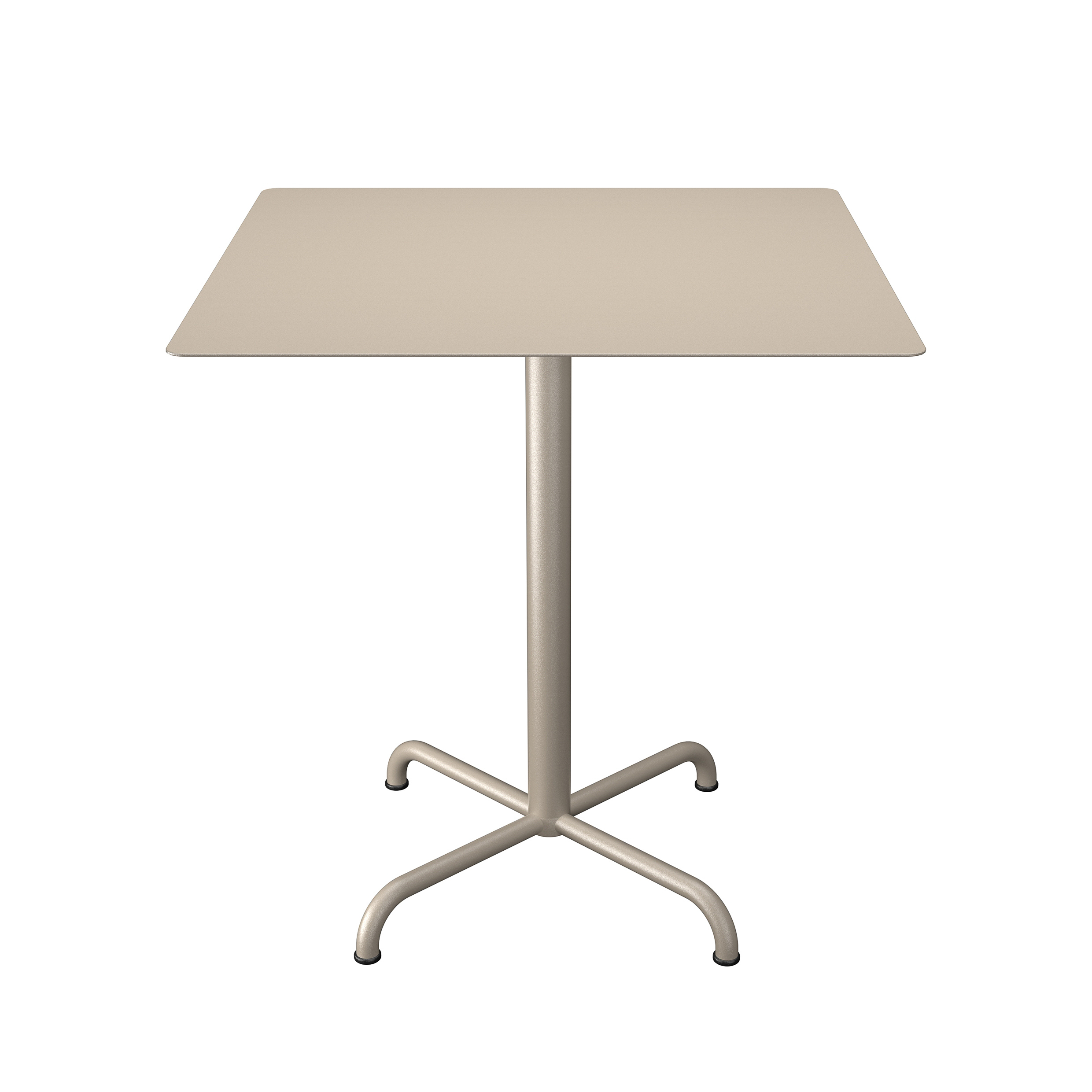 Houe // PICO Café Table - Bistro table, star base, 70x70cm, beige