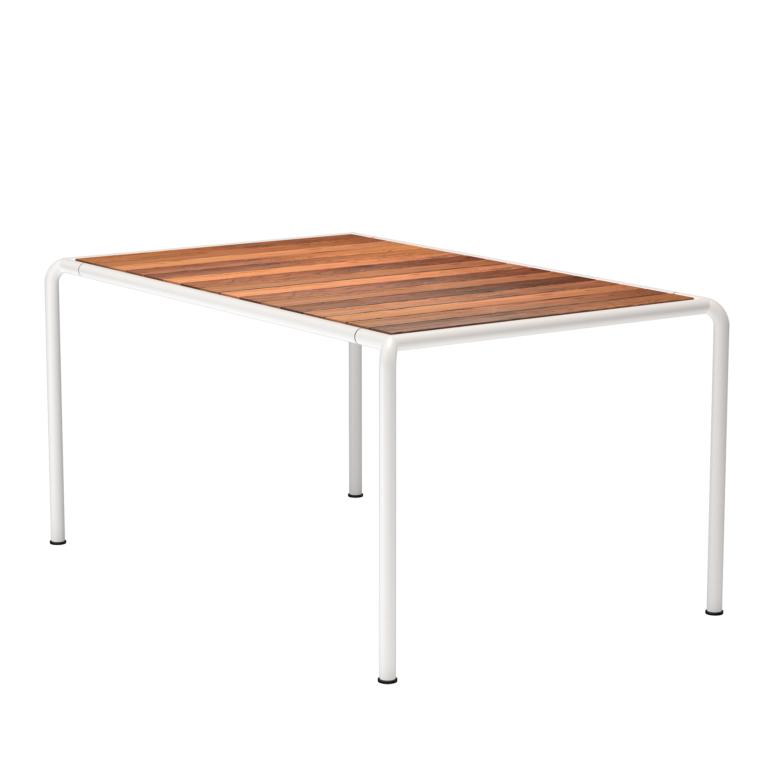 Houe // AVANTI Dining table - Outdoor dining table, 153x98cm, Thermo ash / Muted white