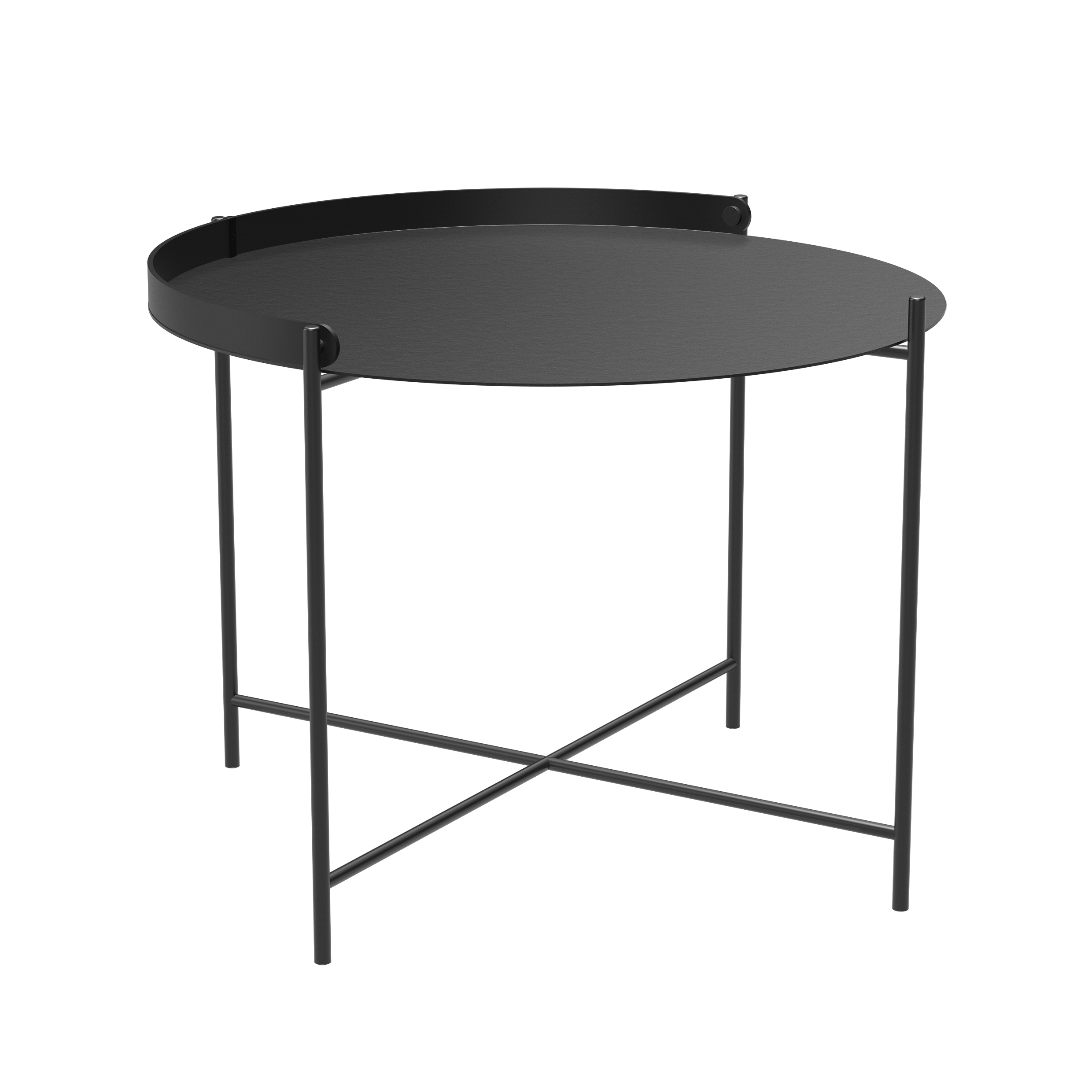 Houe // EDGE - Beistelltisch, Ø62cm, Black