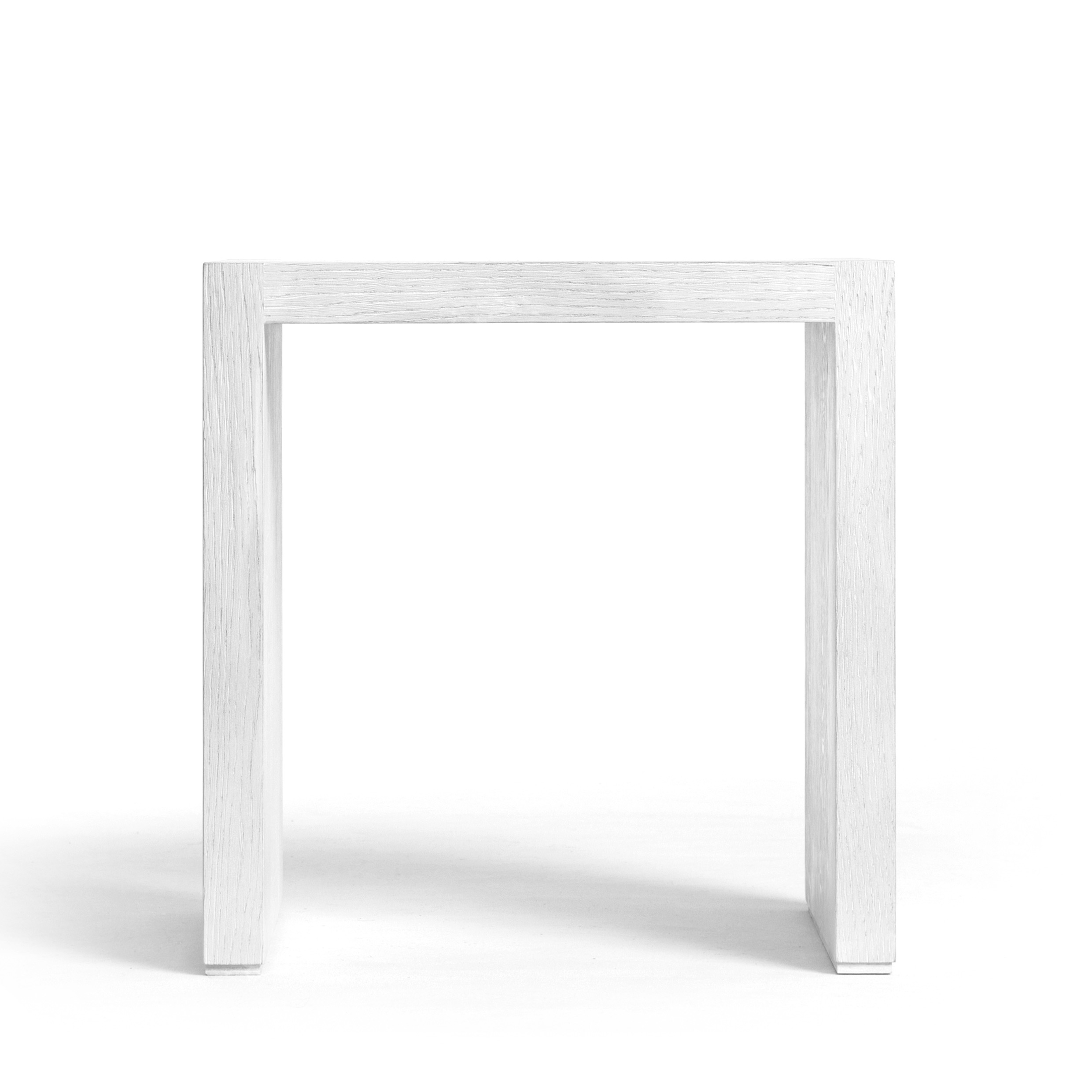 FORM EXCLUSIVE // BERTRAM - SIDE TABLE | SOLID OAK | PRONG CONNECTION - OAK // WHITE OILED