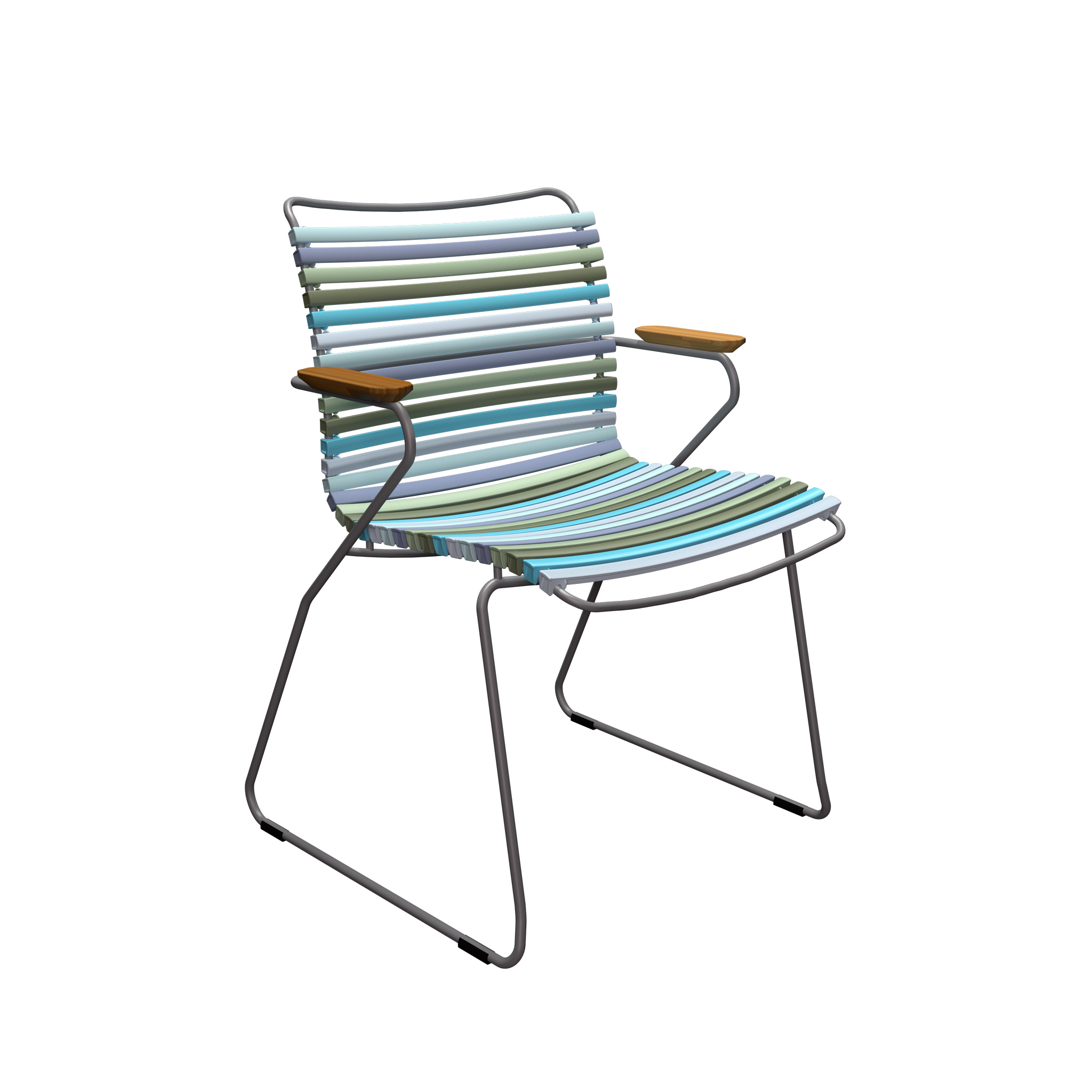 Houe // CLICK Dining Chair - garden chair with armrest, multi color 2