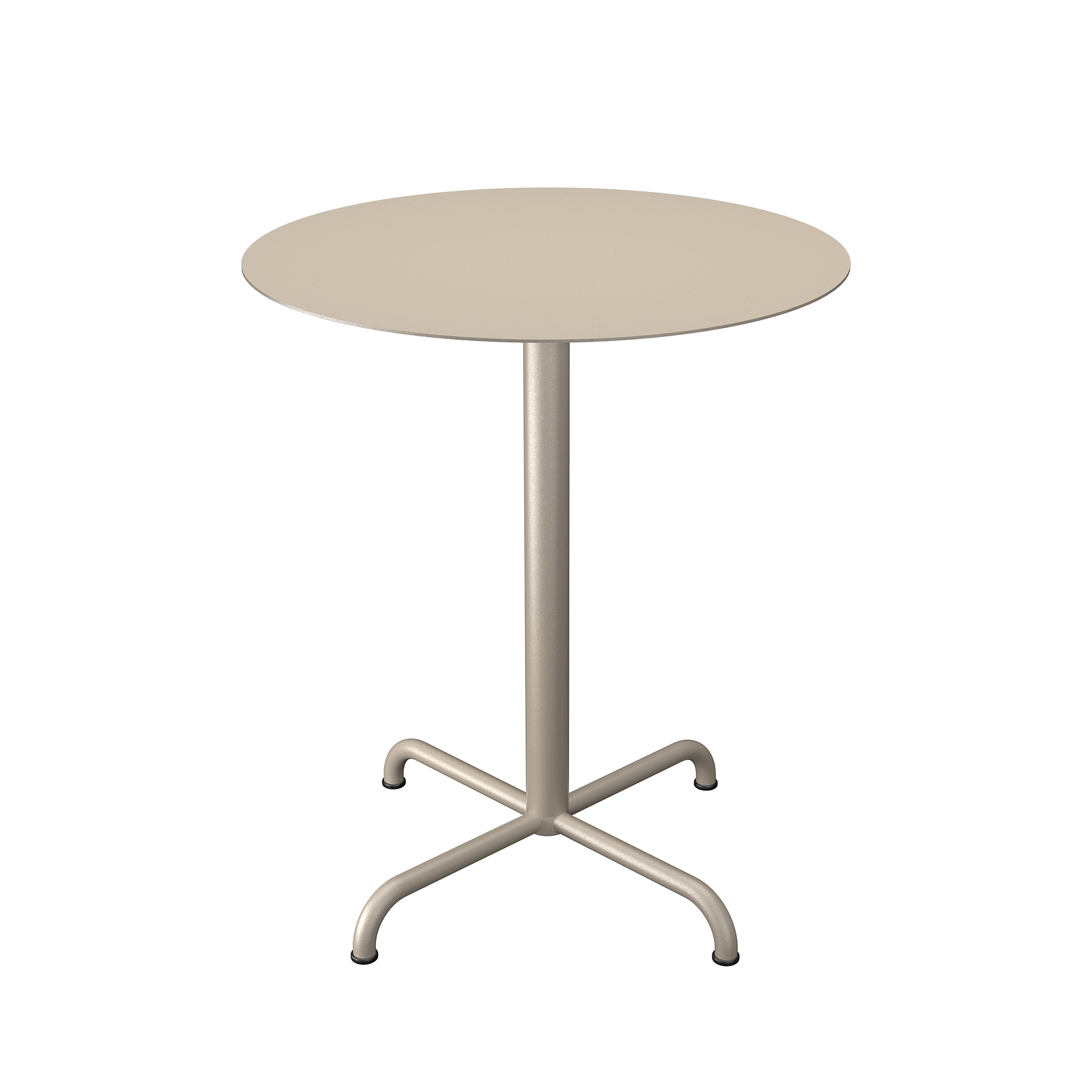 Houe // PICO Café Table - Bistro table, star base, Ø64cm, beige