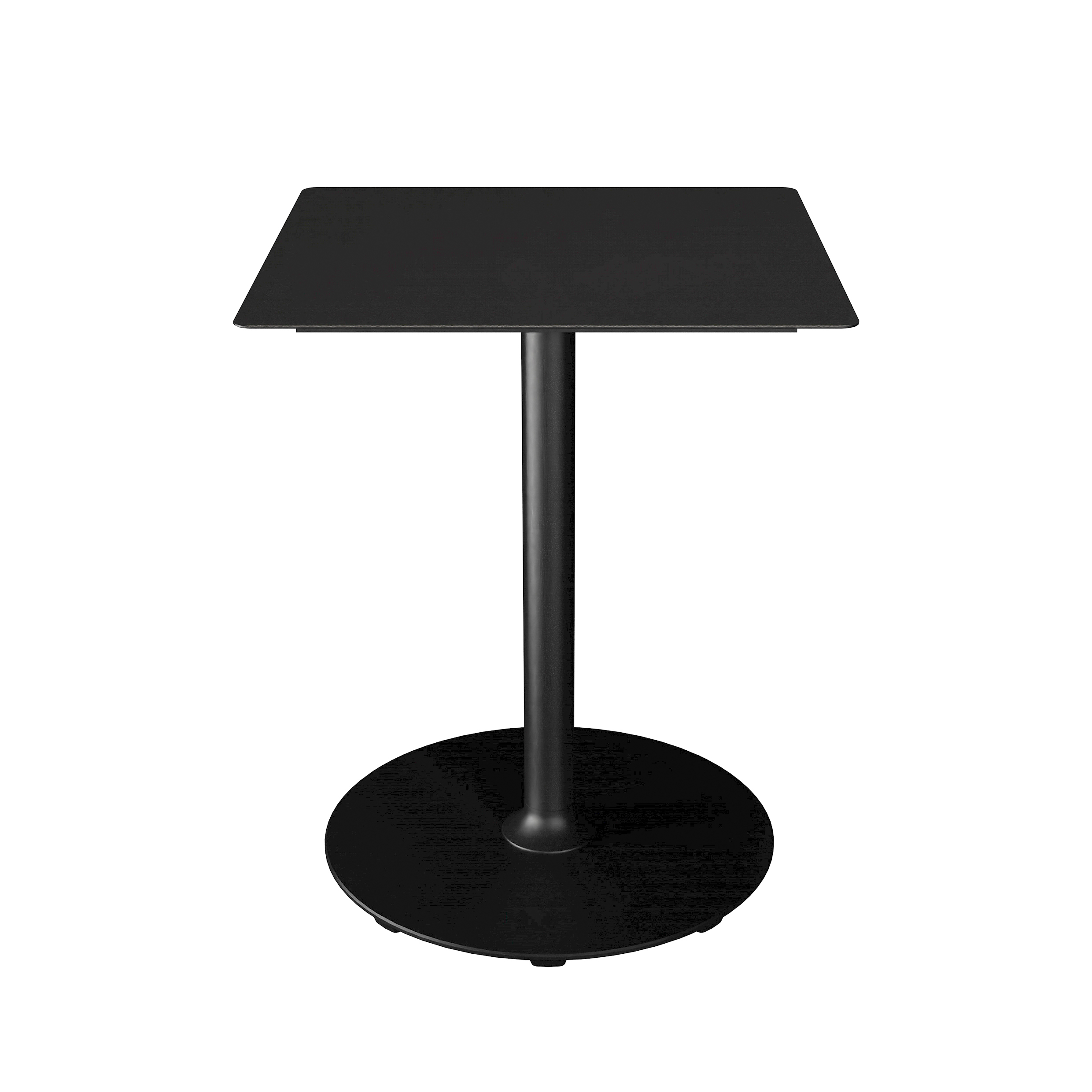 Houe // PICO Café Table - Bistro table, round base, 60x60cm, Black