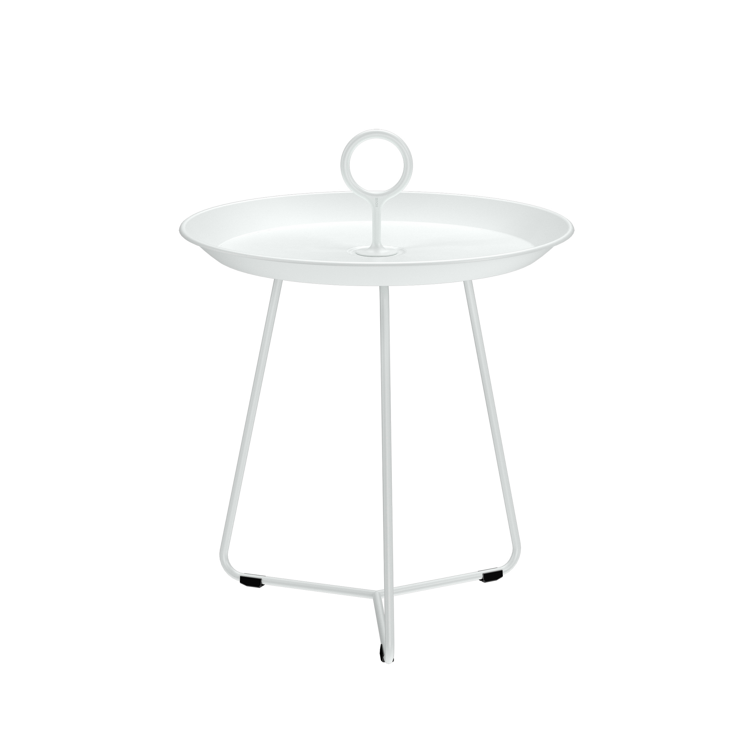 Houe // EYELET - Tray table, Ø45, White