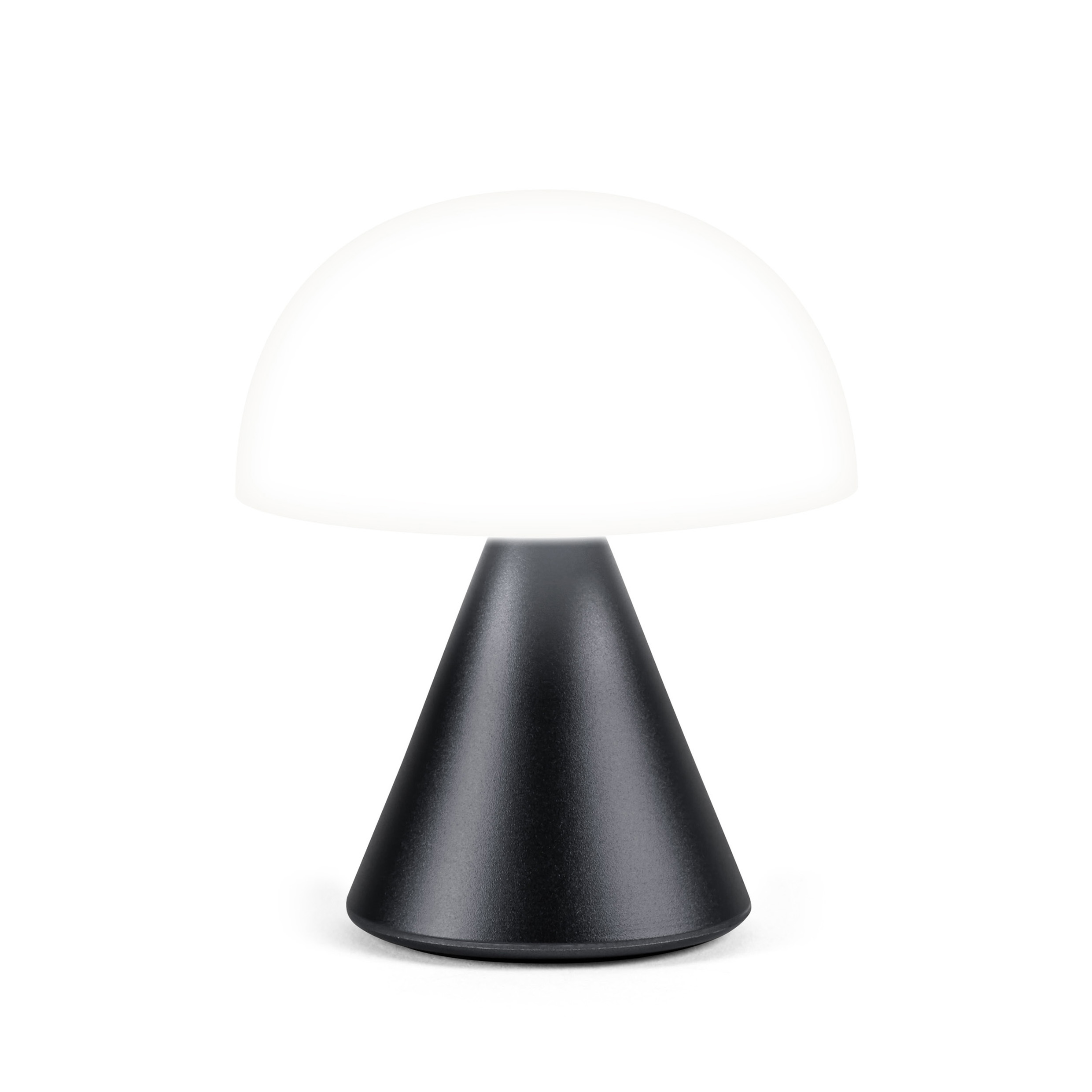 LEXON DESIGN // MINA - LED TABLE LAMP | GUN METAL
