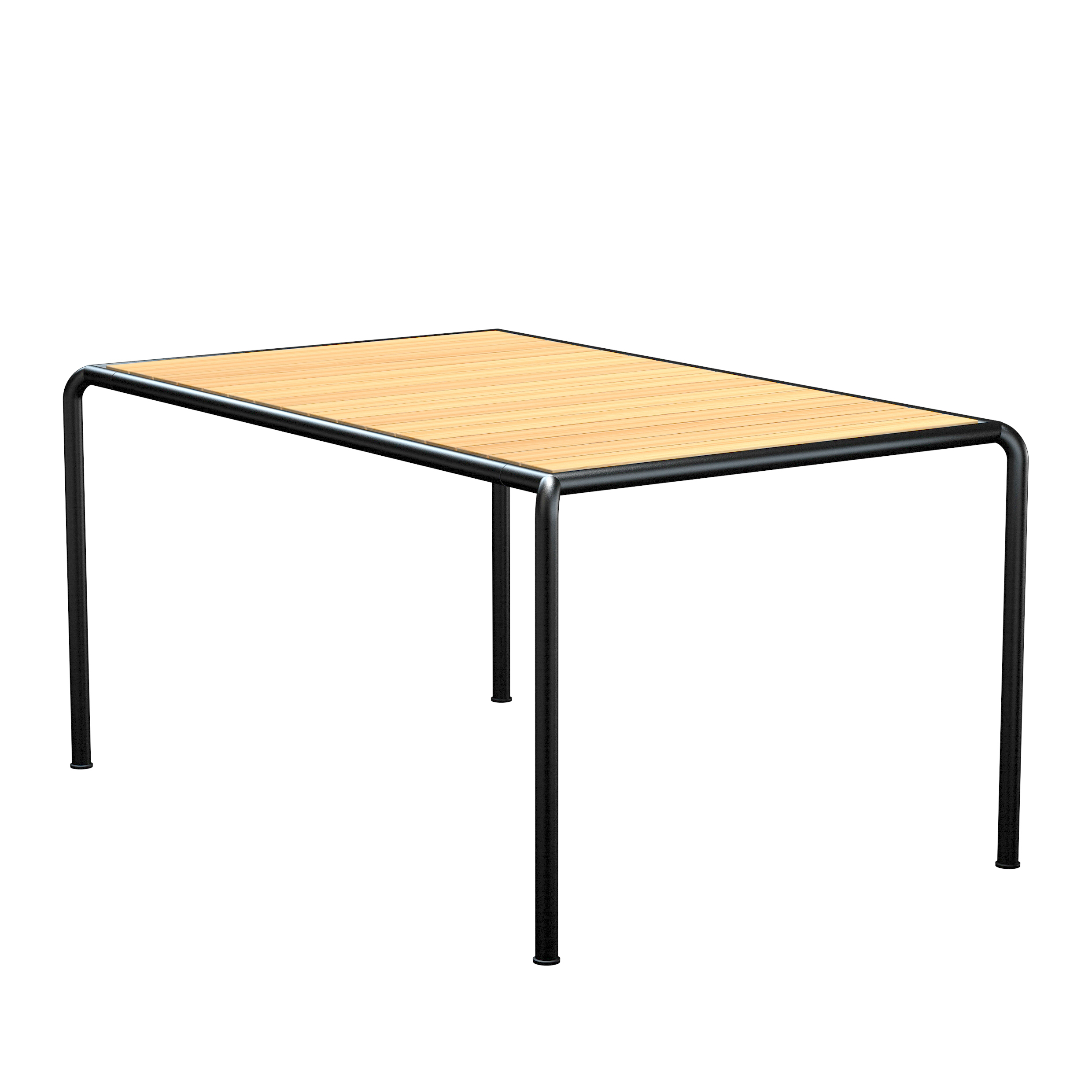 Houe // AVANTI Dining table - Outdoor dining table, 153x98cm, pine / black