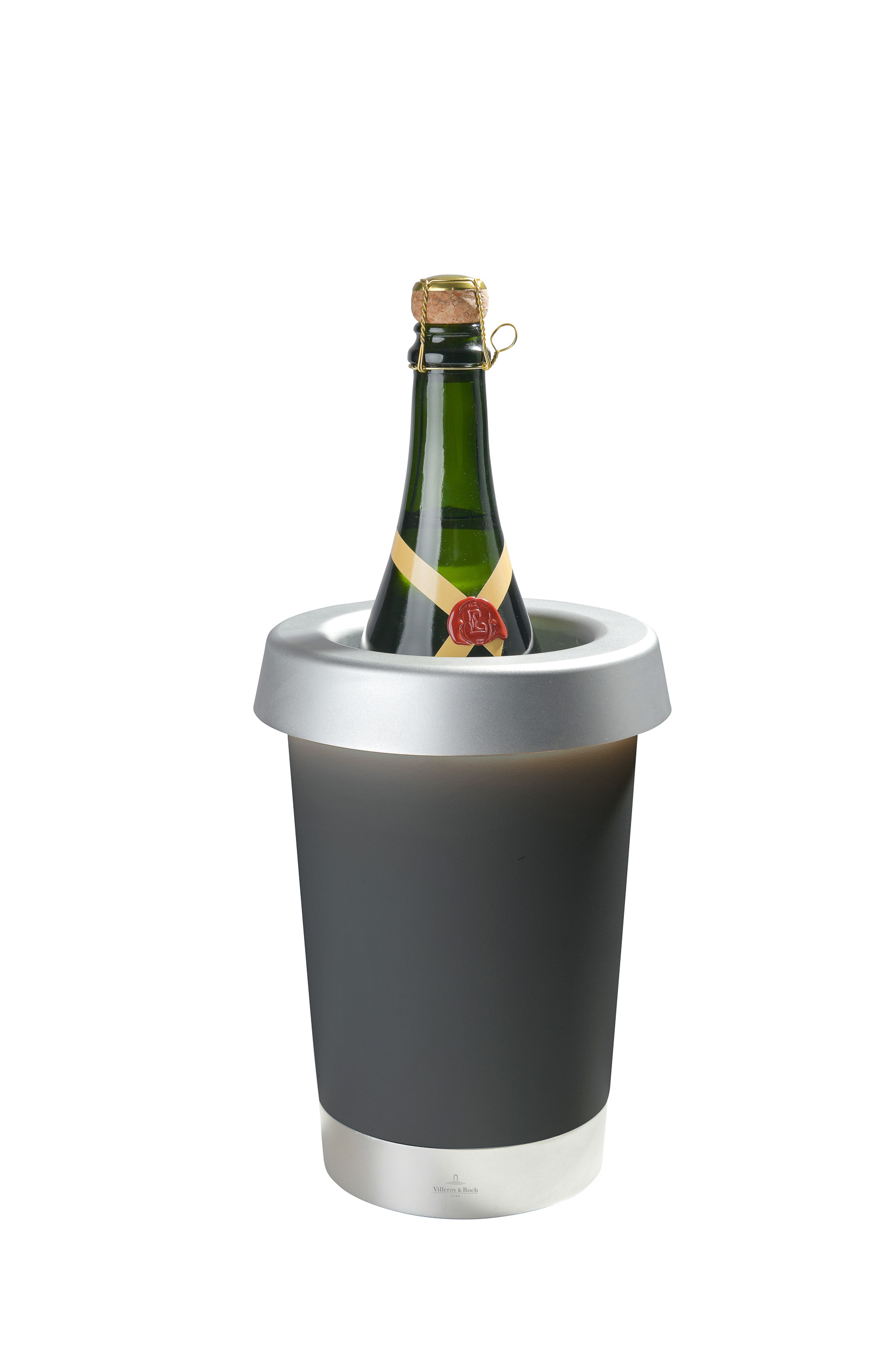 SOMPEX // BORDEAUX WINE COOLER - OUTDOOR BATTERY-TABLE LAMP | ANTHRAZITE