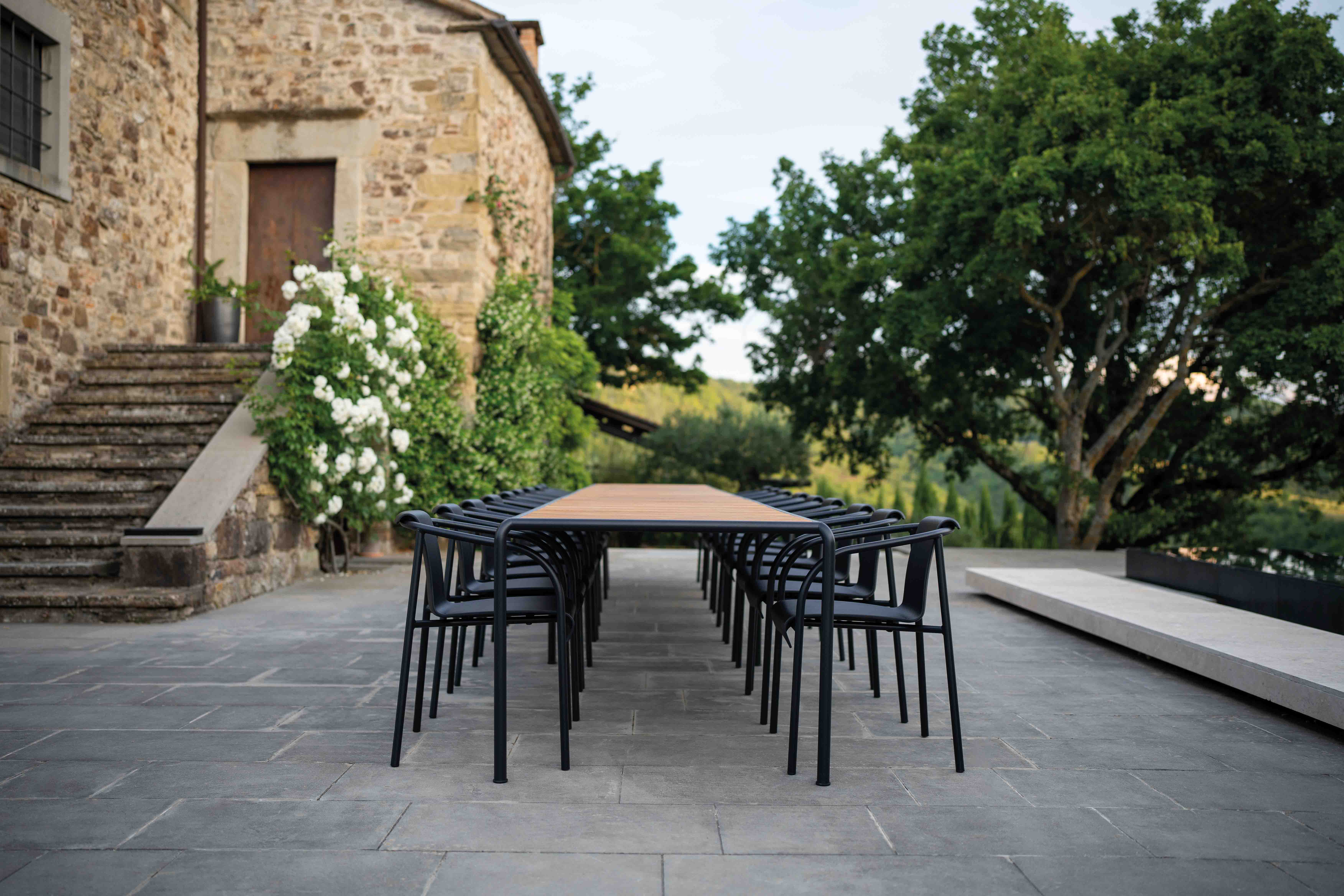 Houe // NAMI Dining Chair - garden chair, Black