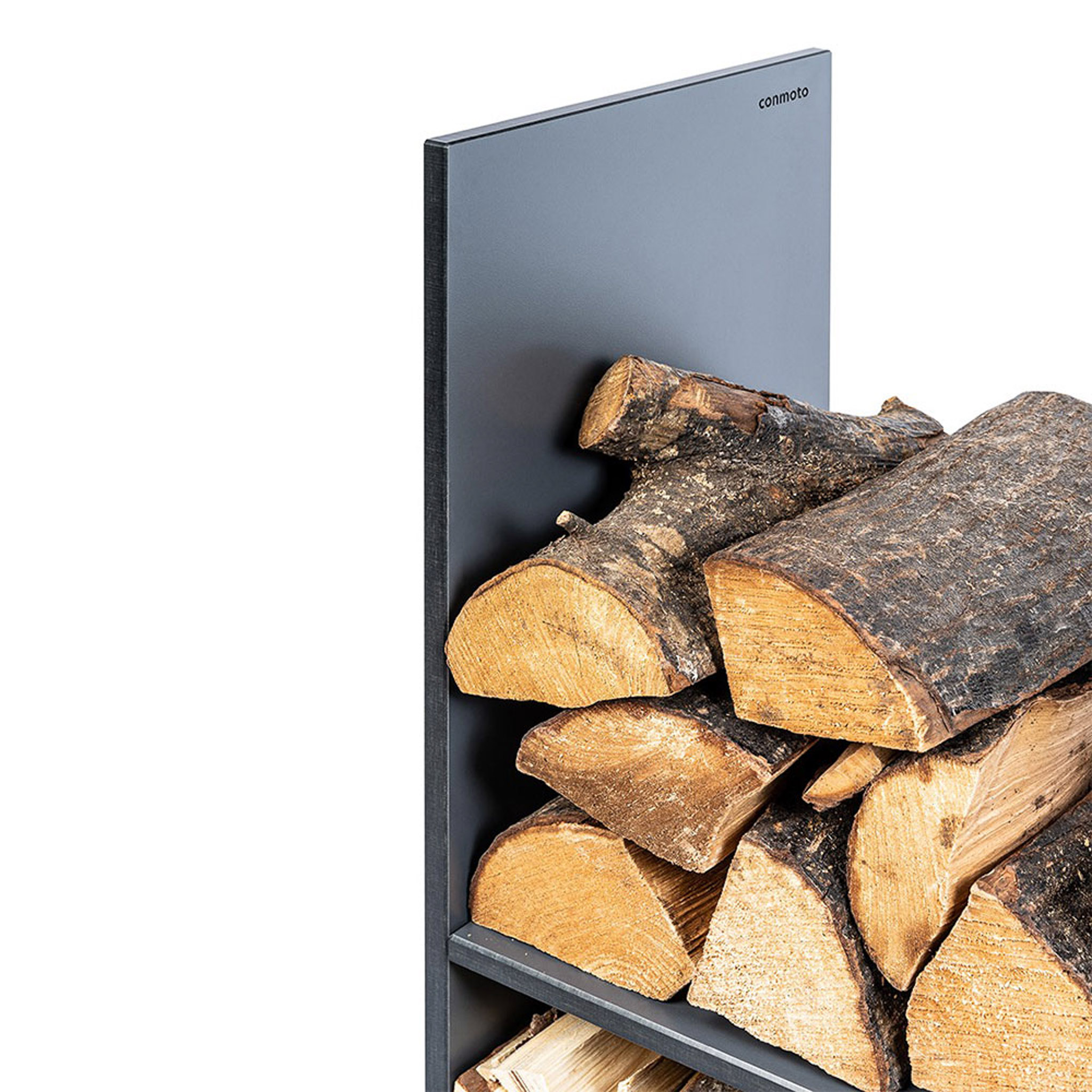 CONMOTO // EVO - FIREWOOD SHELF | ANTHRACITE