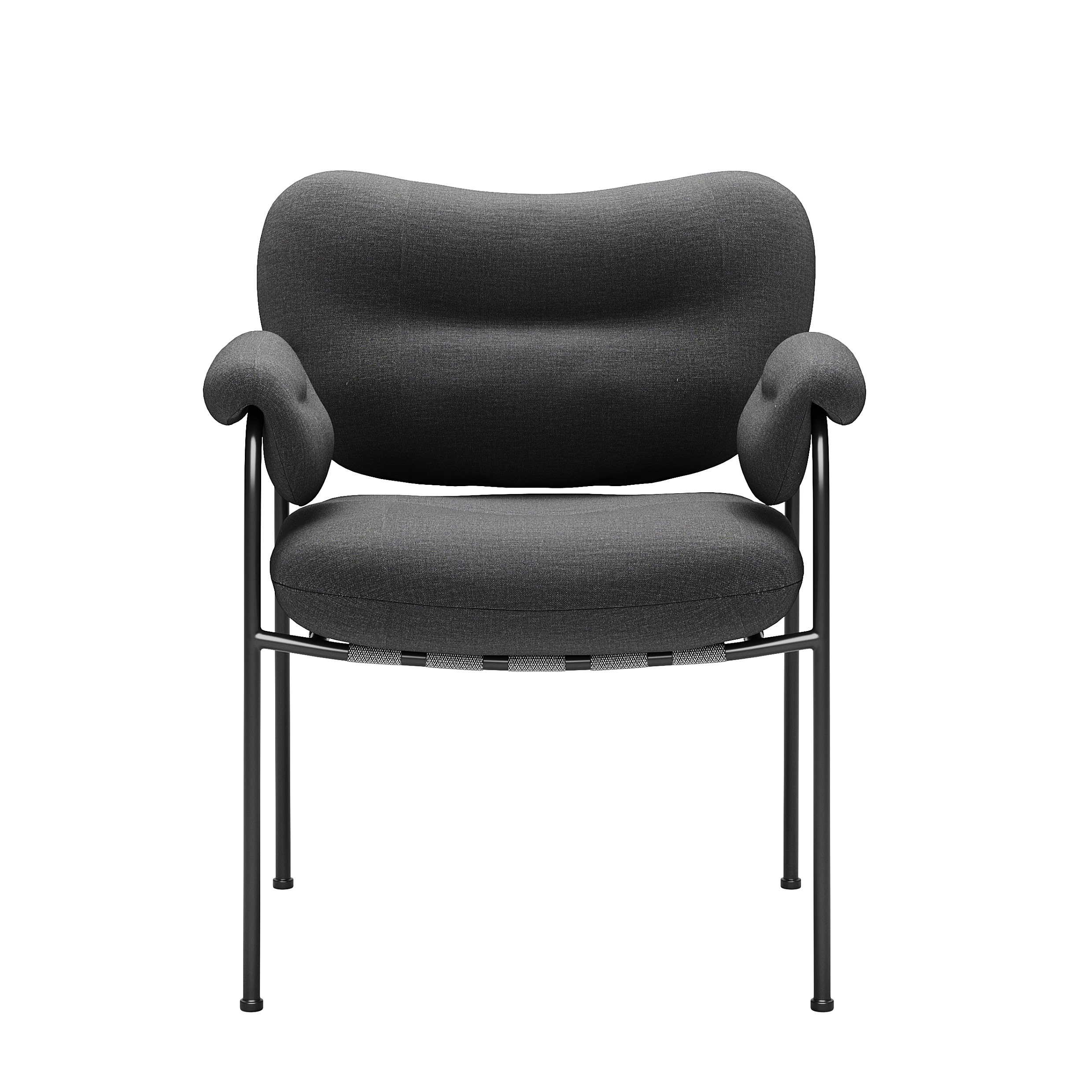FOGIA // SPISOLINI DINING CHAIR  - DINING CHAIR | SCHWARZ