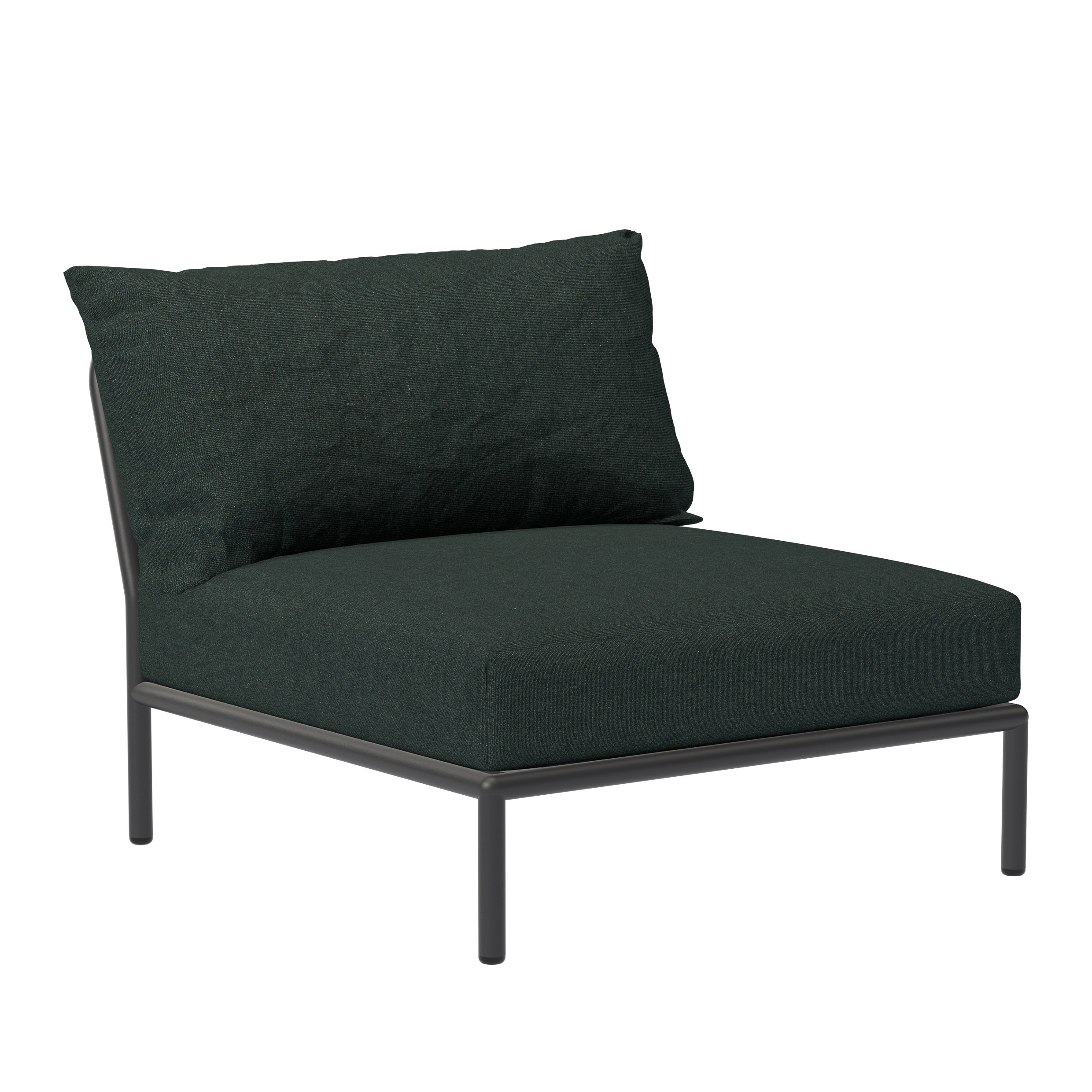 Houe // LEVEL 2 Chair - Lounge chair, Alpine / Dark grey