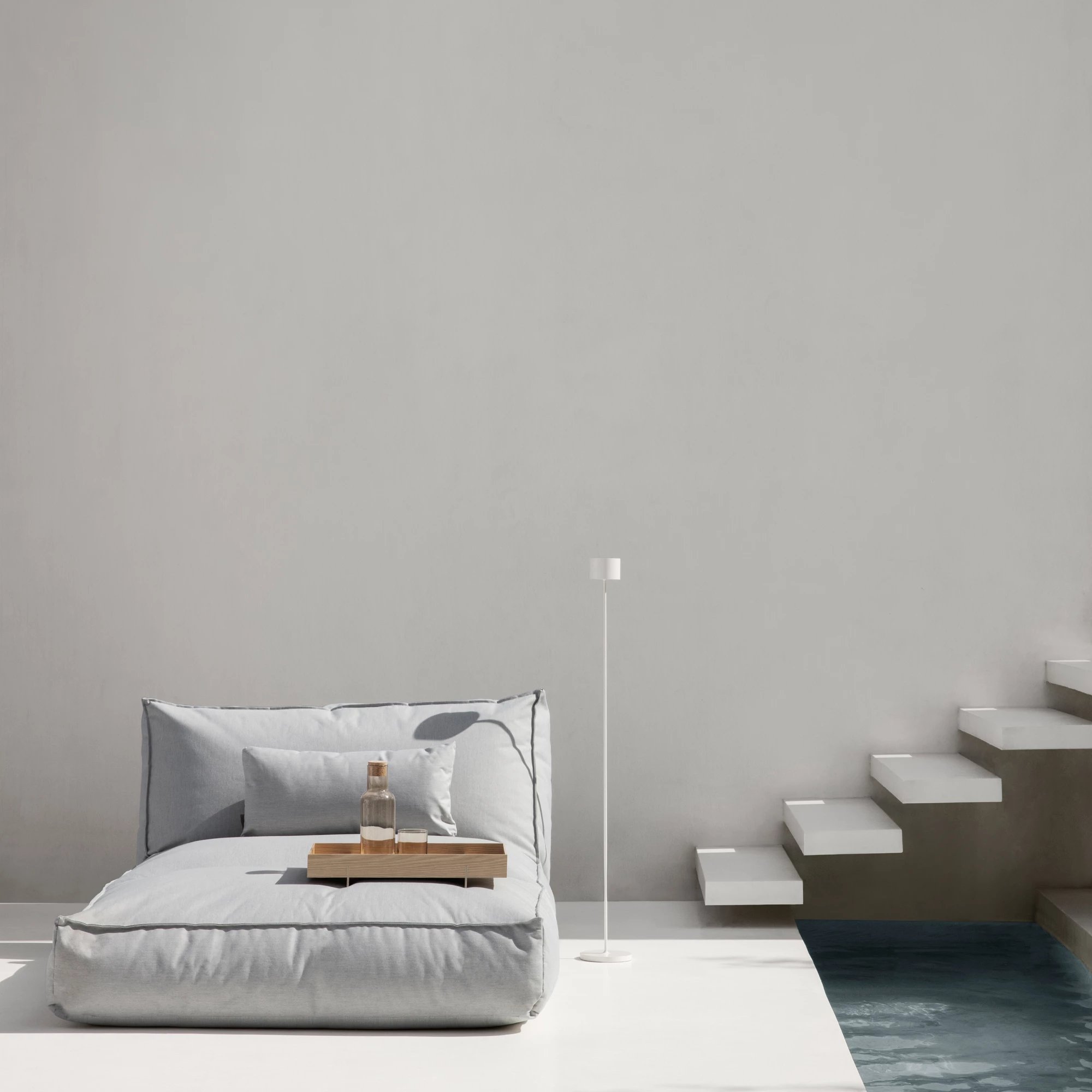 BLOMUS // STAY - OUTDOOR BED | 120 x 190 cm | CLOUD