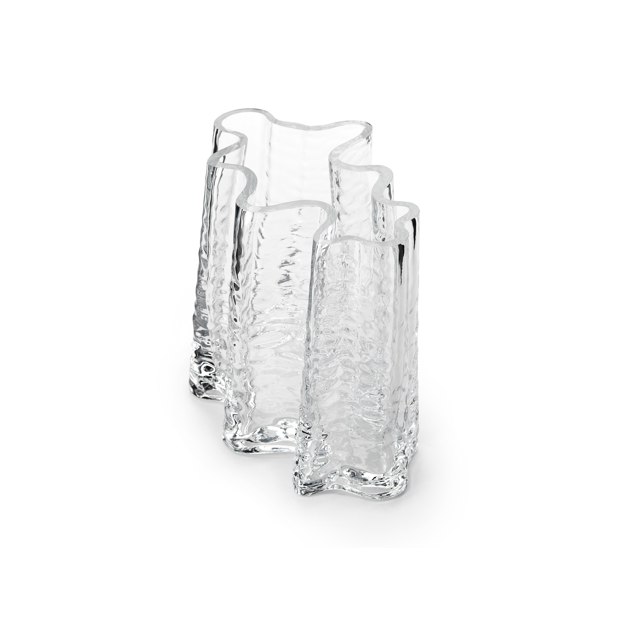 COOEE // GRY WIDE VASE - 19CM | CLEAR