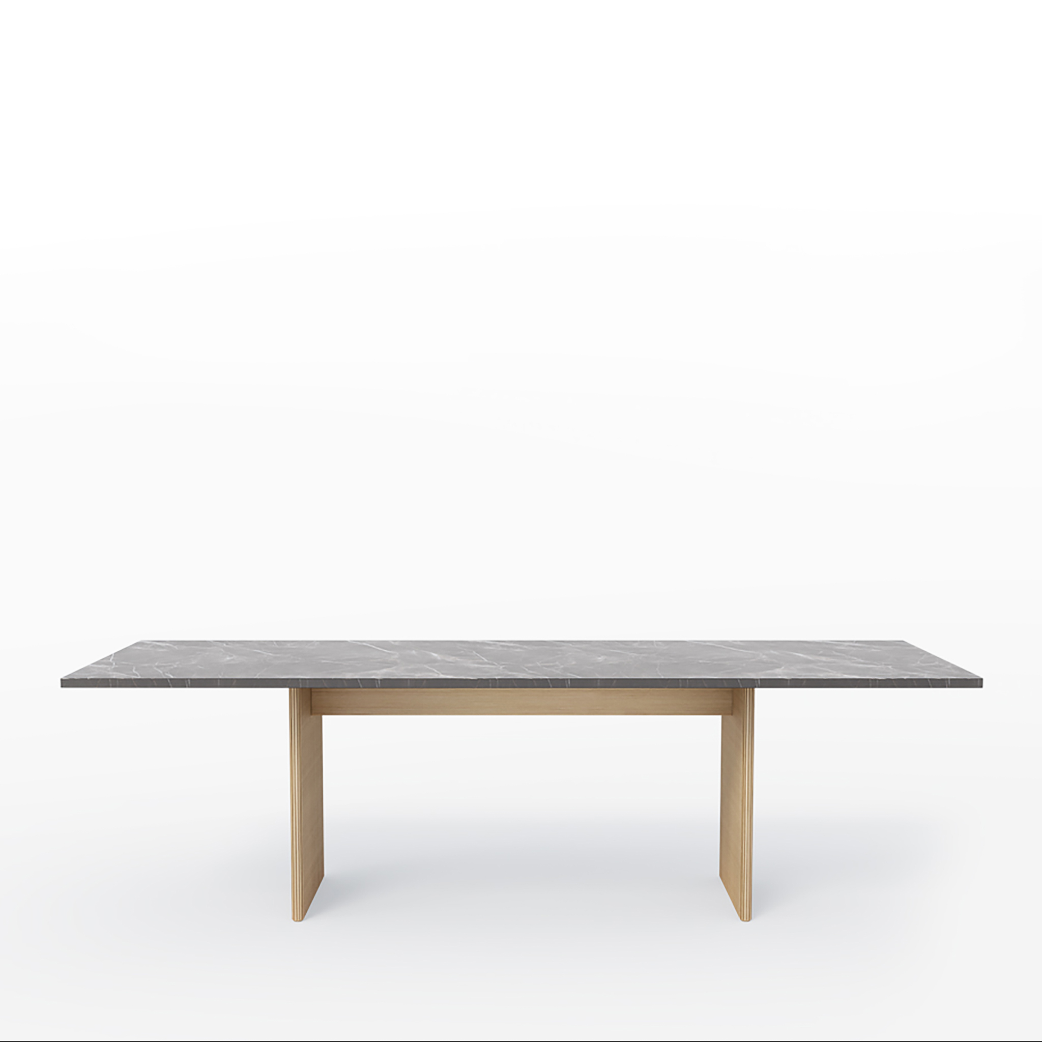 VIPP 496 // CABIN SQUARE TABLE | PIETRA GREY | DARK OAK