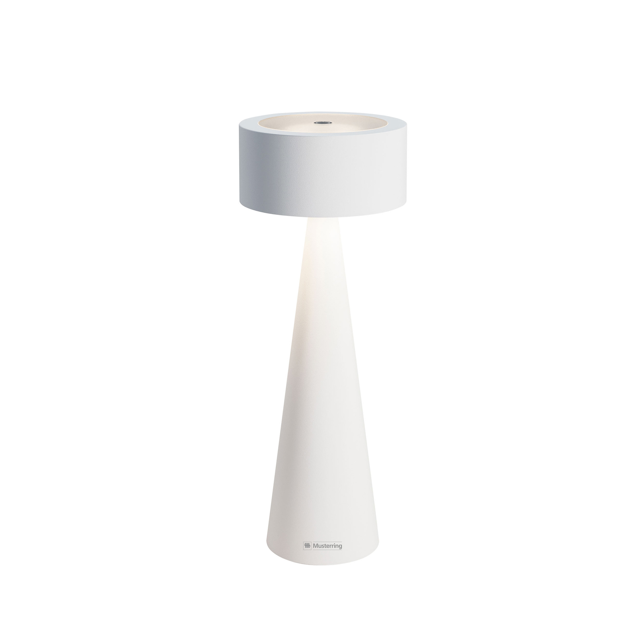 MUSTERRING // ELODY - BATTERY-POWERED TABLE LAMP | WHITE