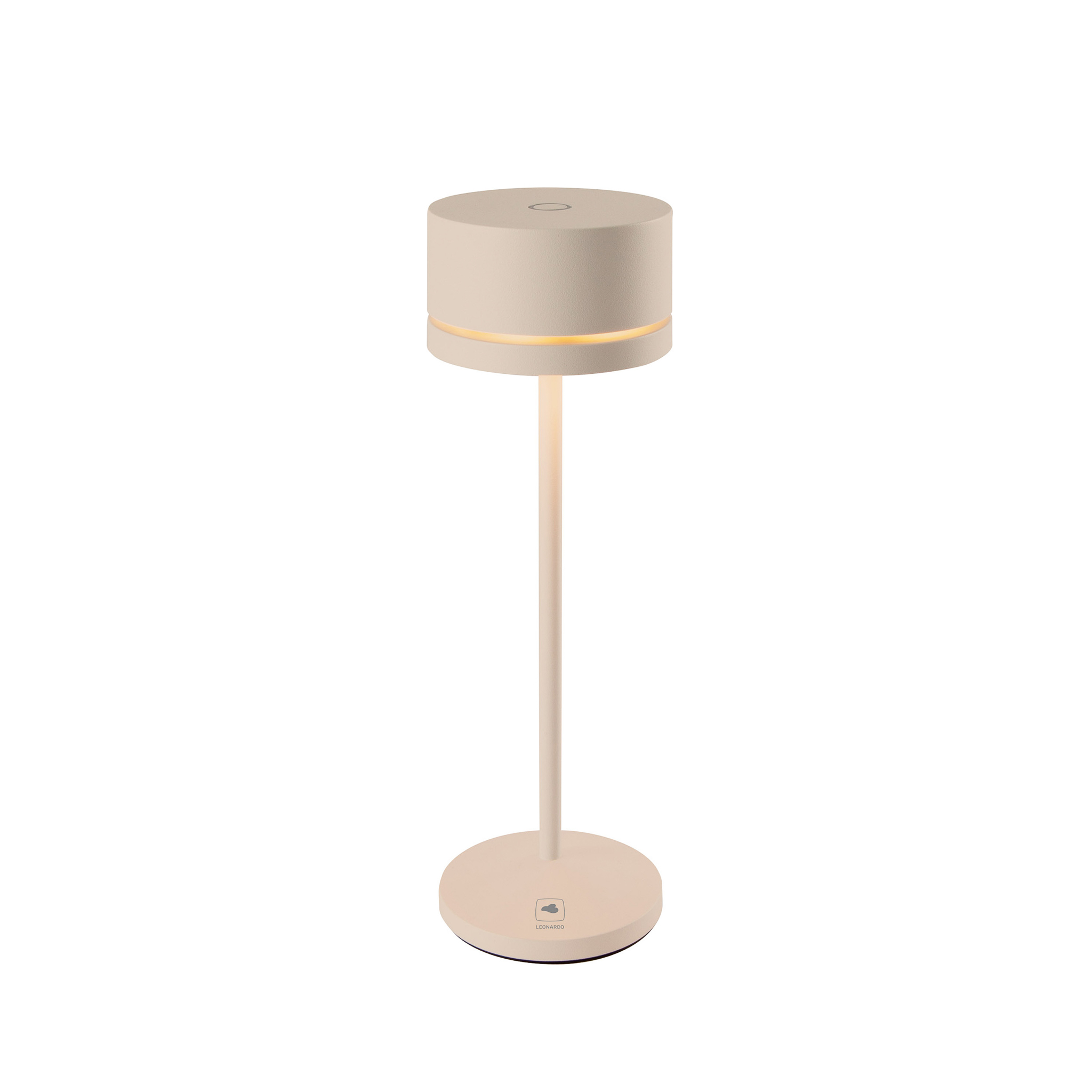 LEONARDO // MONZA - BATTERY TABLE LAMP | SAND