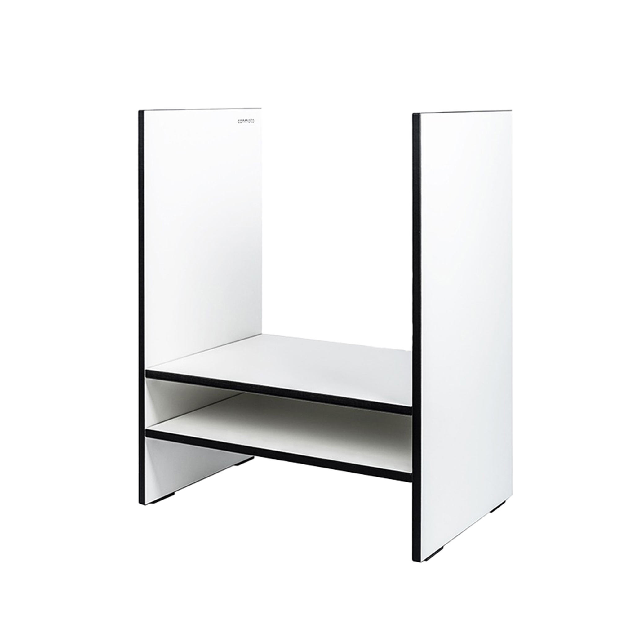 CONMOTO // EVO - FIREWOOD SHELF | WHITE