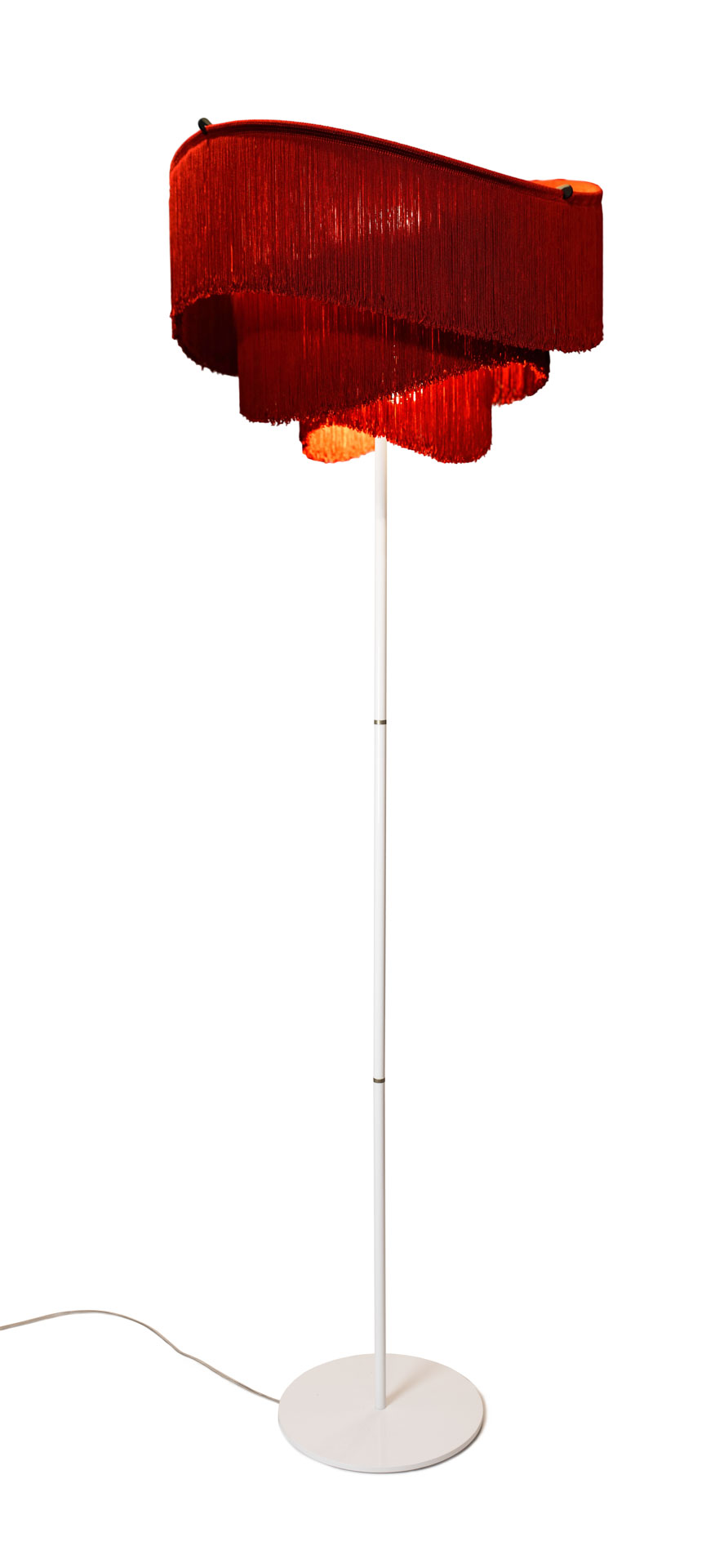 frauMaier // Maya floor - Floor lamp, red