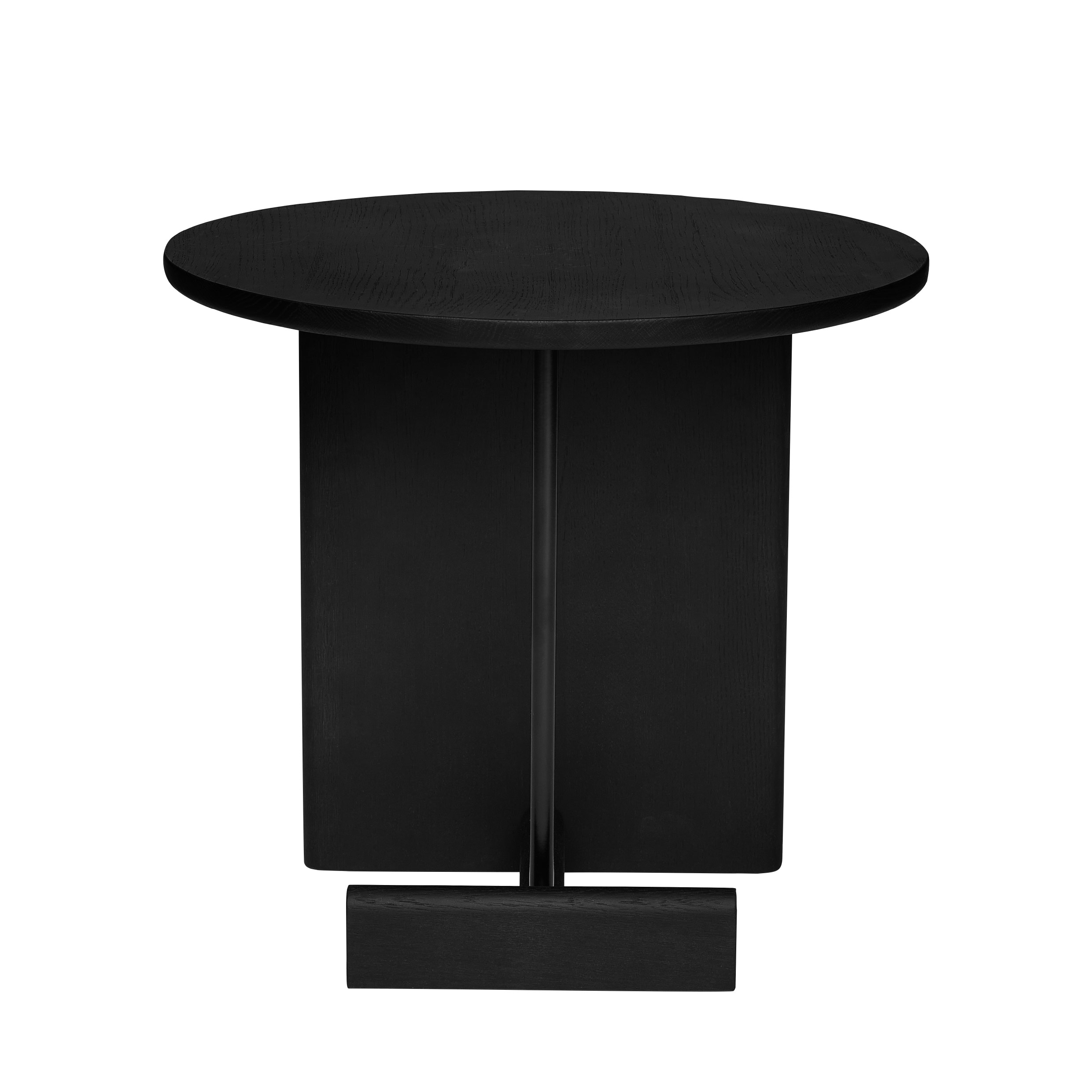 FOGIA // KOKU SIDE TABLE - SIDE TABLE | Ø 50 | BLACK