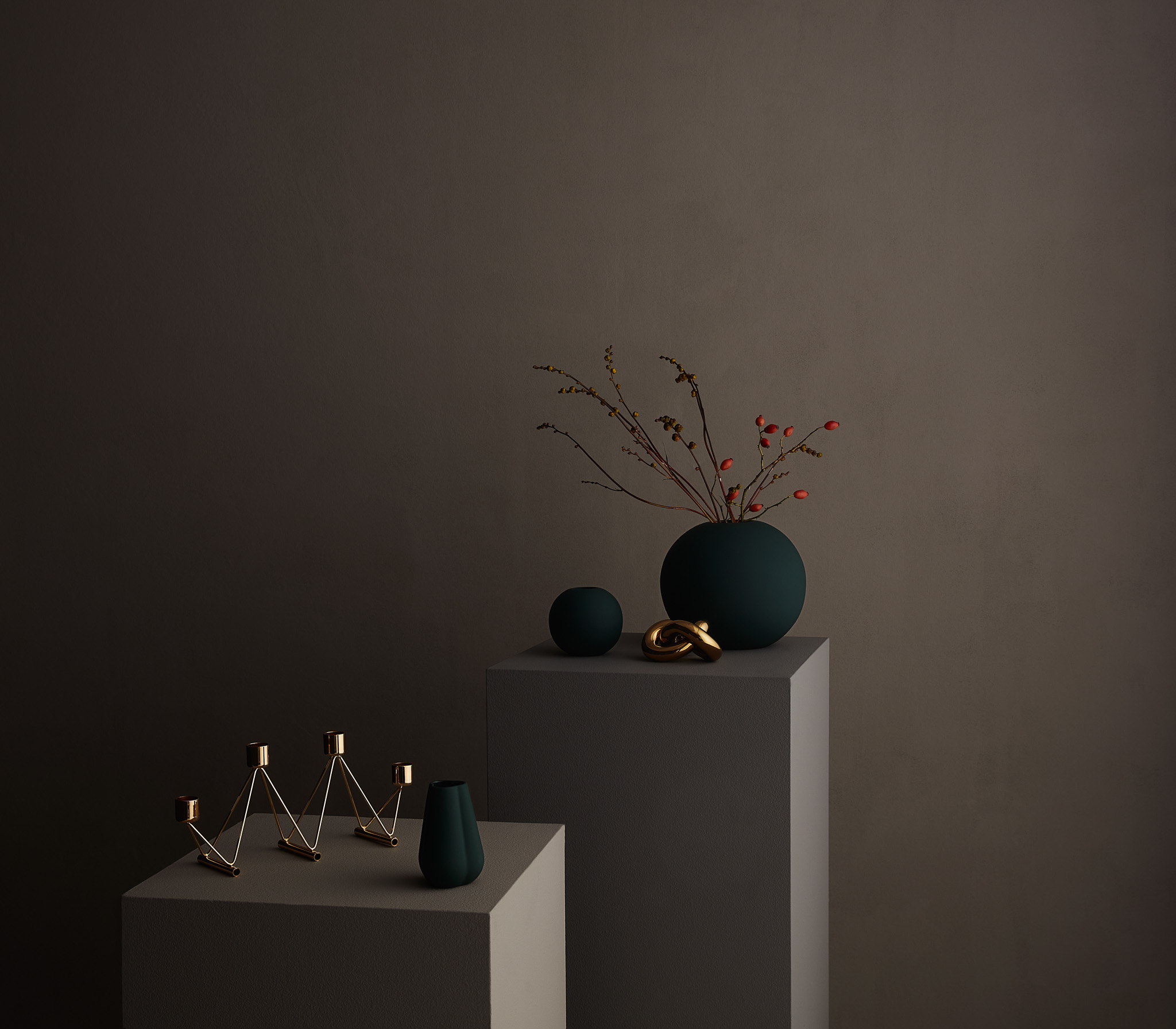 COOEE // KNOT TABLE DECORATION - SMALL | GOLD