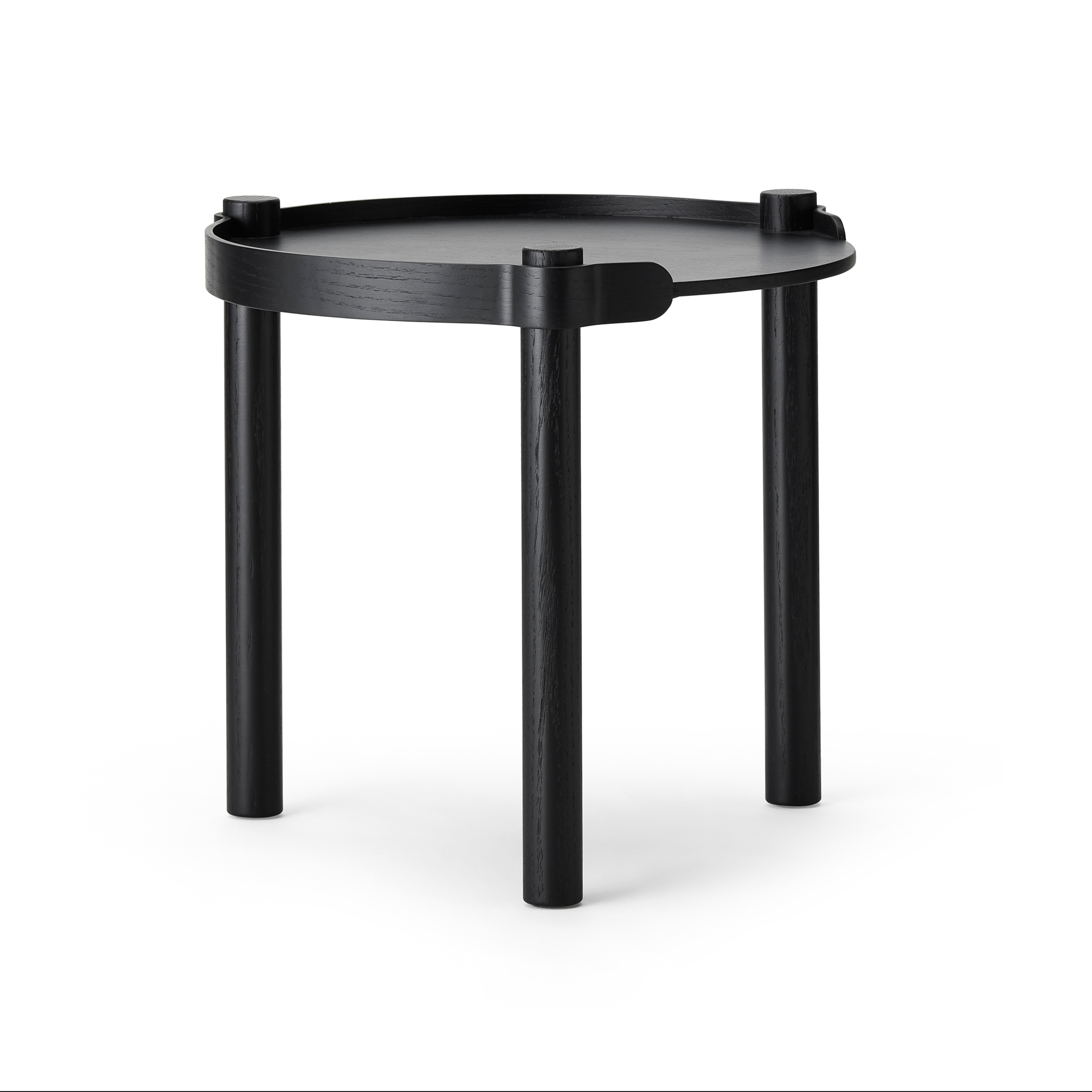 COOEE // WOODY TABLE - 45CM | BLACK STAINED OAK