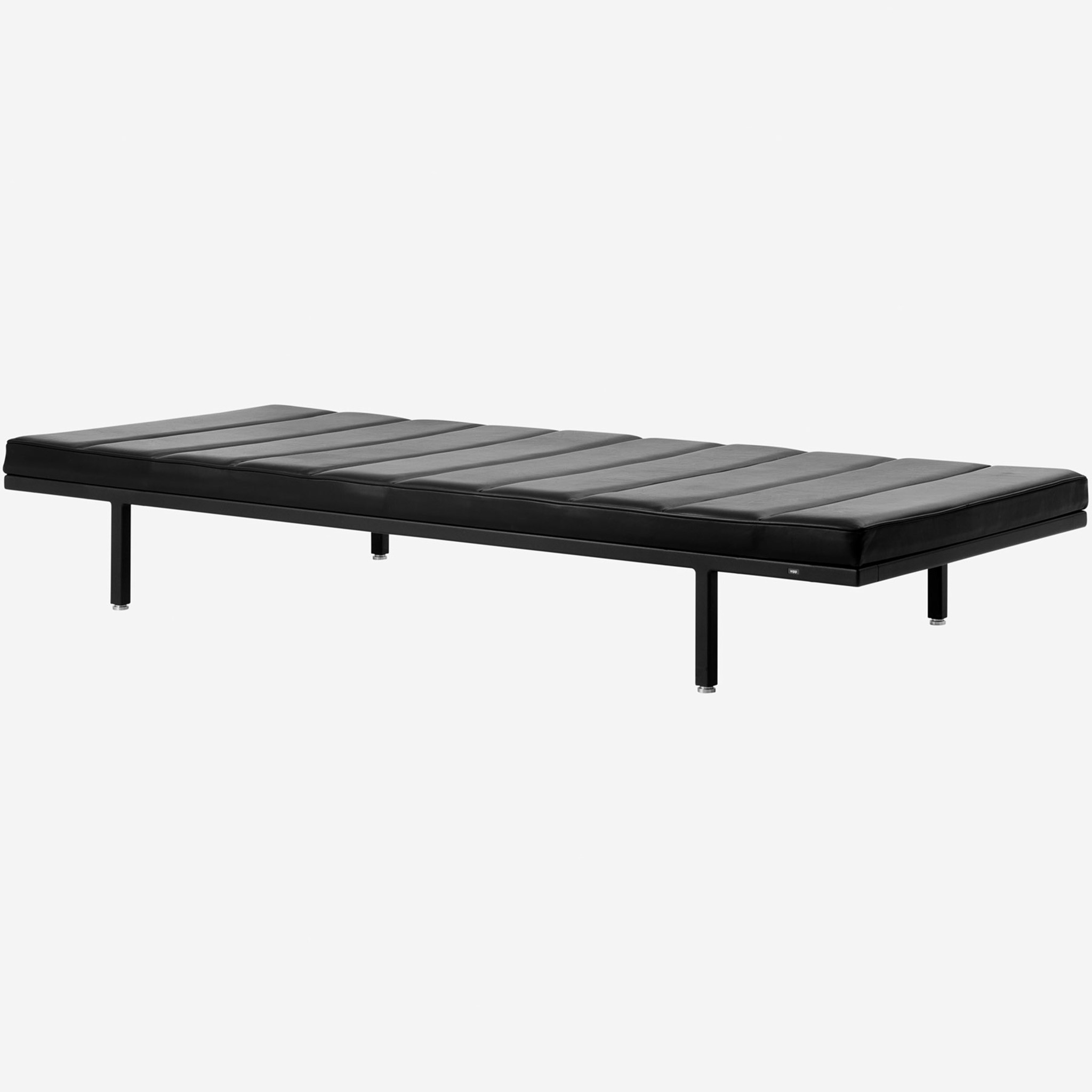 VIPP461 // DAYBED - BLACK LEATHER