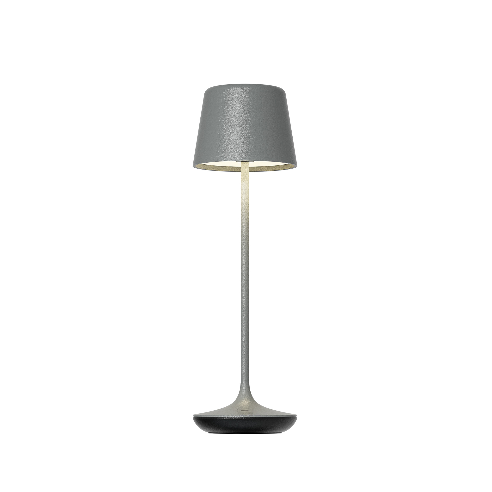 LEONARDO // BARI - BATTERY-POWERED TABLE LAMP | GREY