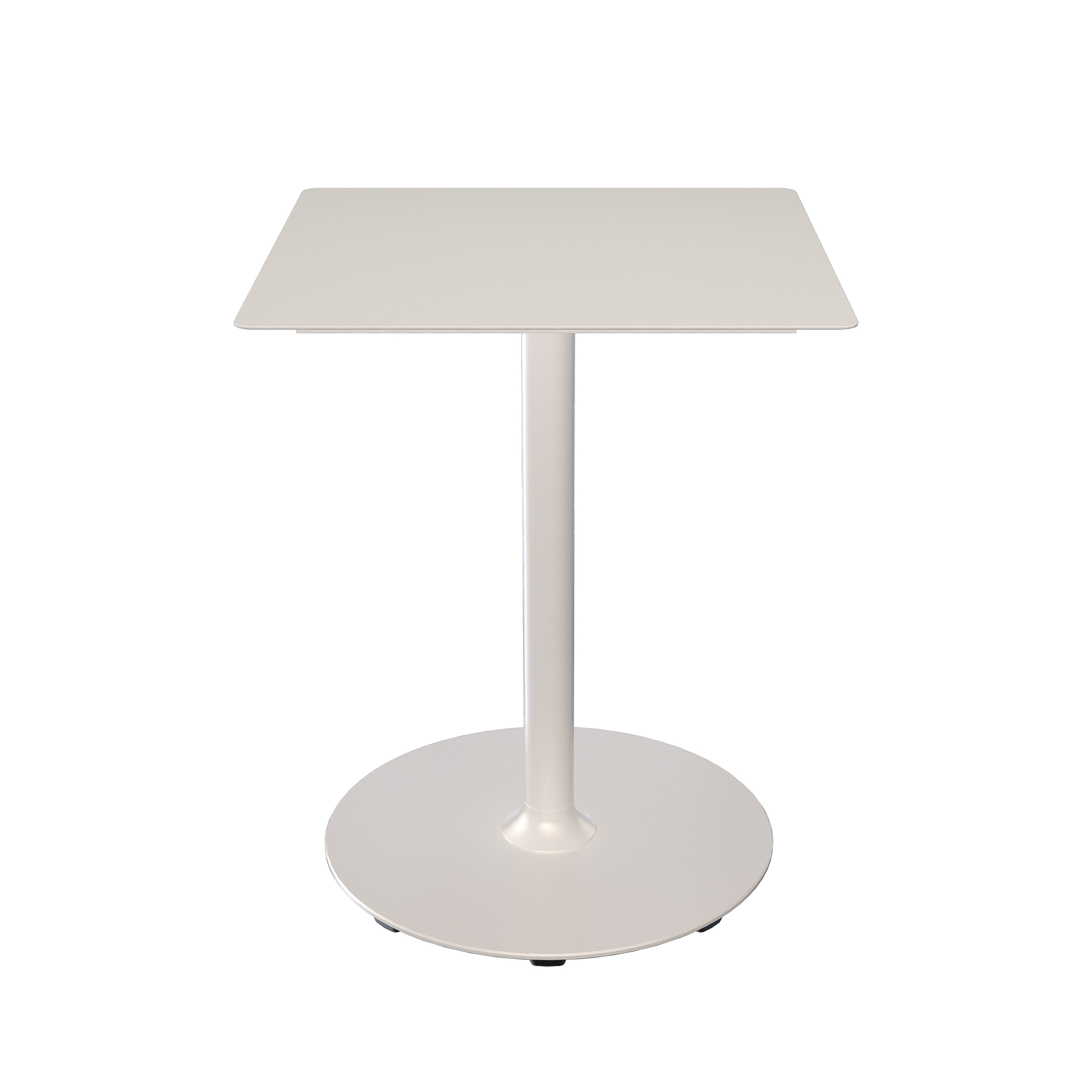 Houe // PICO Café Table - Bistro table, round base, 60x60cm, Muted white