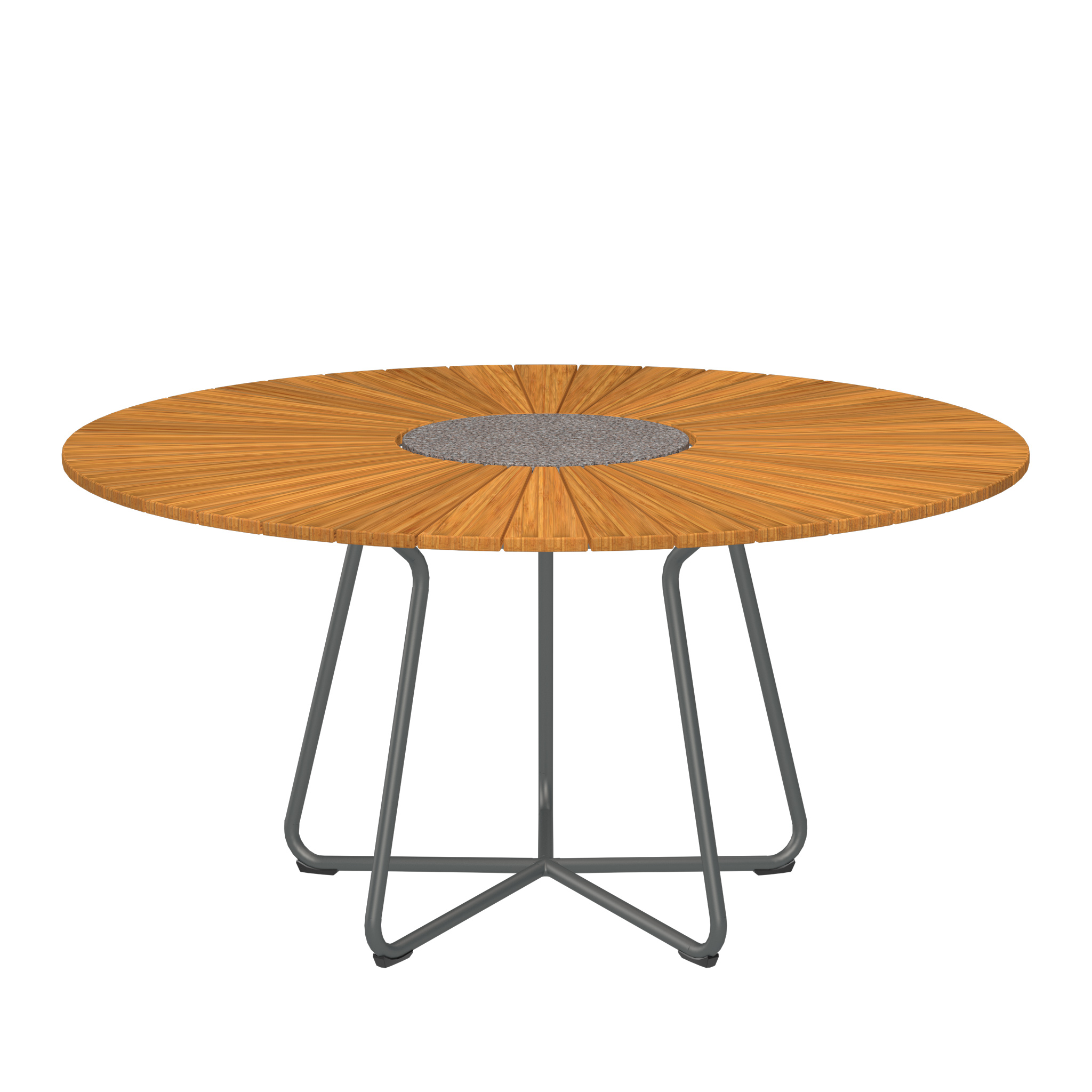 Houe // CIRCLE Dining Table - Outdoor Esstisch, Bambus, Ø150cm