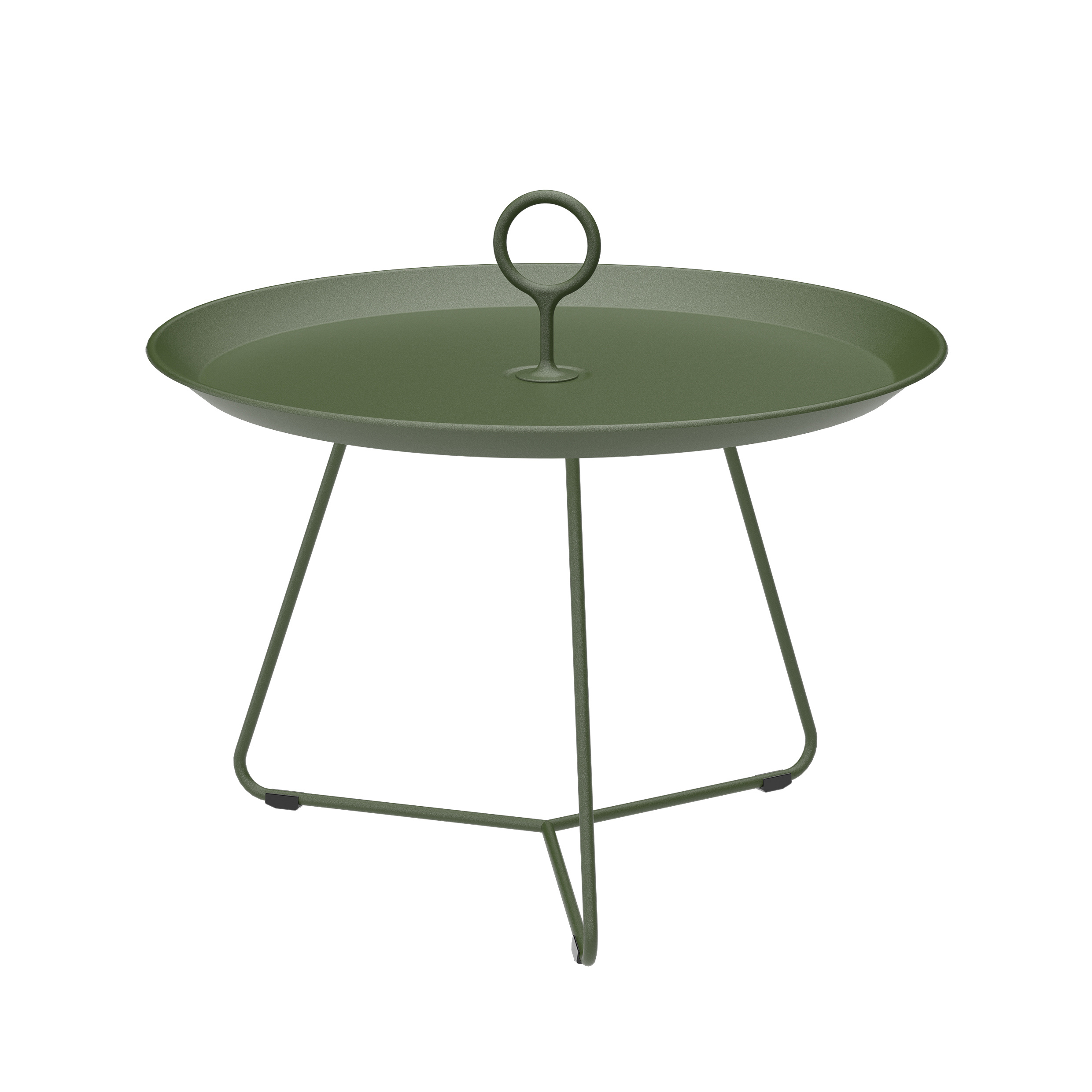 Houe // EYELET - Tray table, Ø57,5, Olive Green