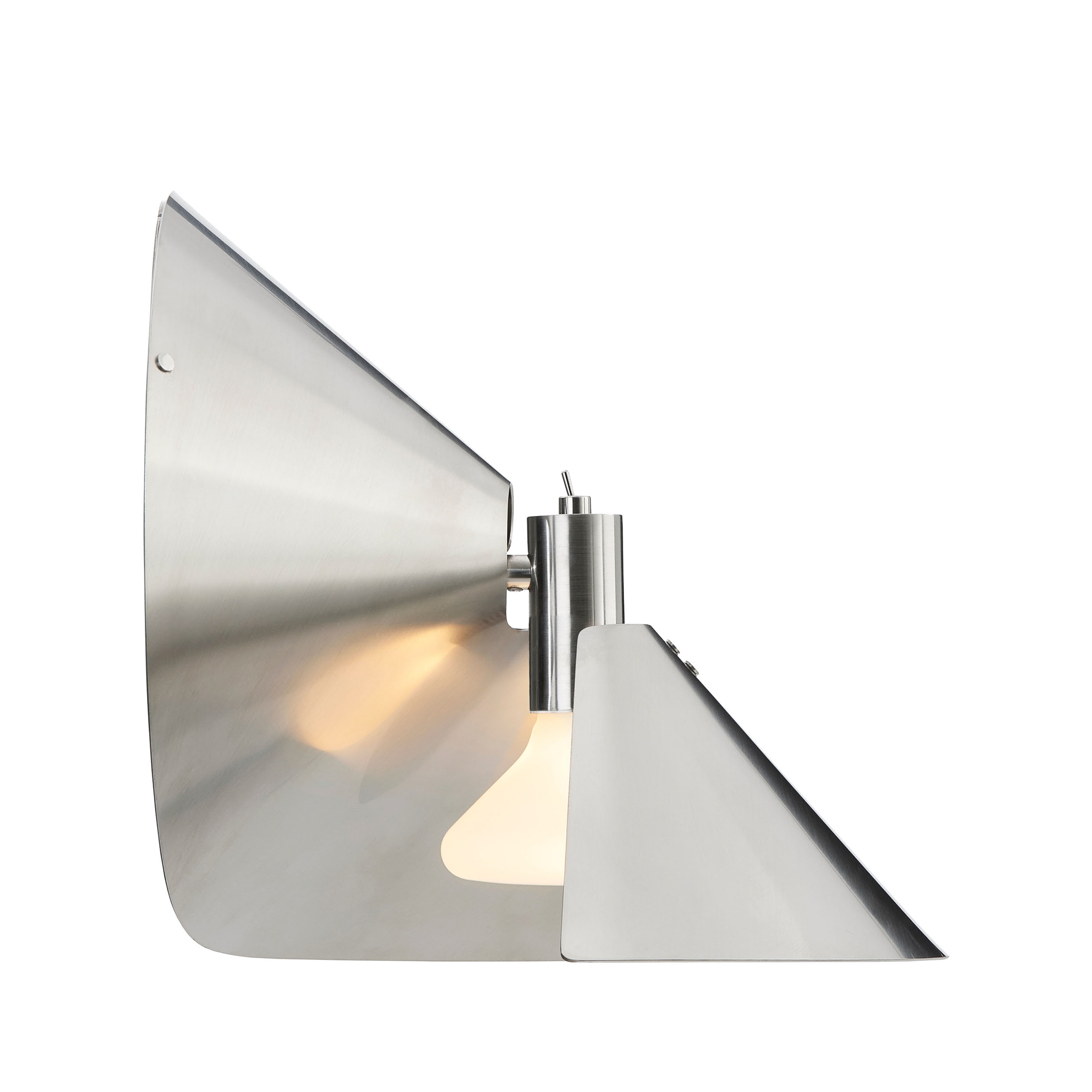 FRANDSEN // PEEL WALL LAMP EU - BRUSHED STAINLESS STEEL